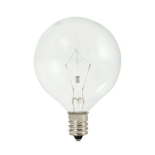 Photos - Light Bulb Bulbrite 25 Watt 2700K G16.5 Xenon  - KR25G16CL-20PK KR25G16CL-2