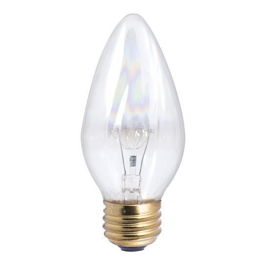Photos - Light Bulb Bulbrite 25 Watt 2700K Incandescent  - 25F15CL-25PK 25F15CL-25PK