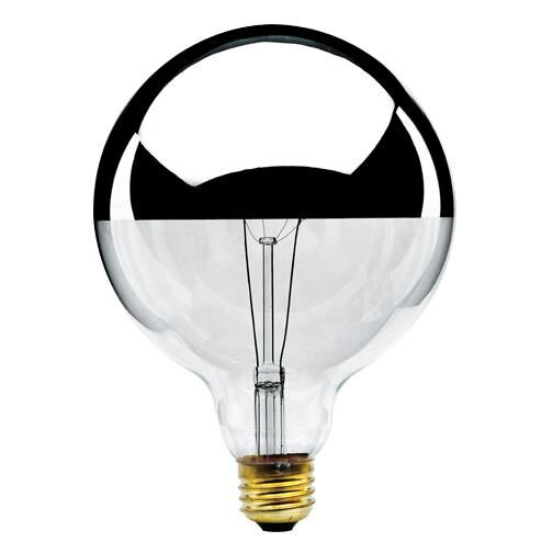 Photos - Light Bulb Bulbrite 60 Watt 2700K G40 Incandescent  - 60G40HM-6PK 60G40HM-6