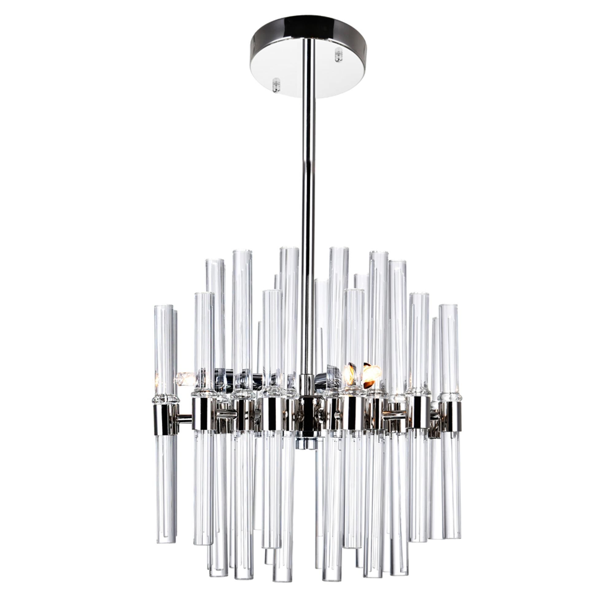 CWI Lighting Miroir 10 Inch 3 Light Mini Chandelier Miroir - 1137P10-3-613 - Modern Contemporary