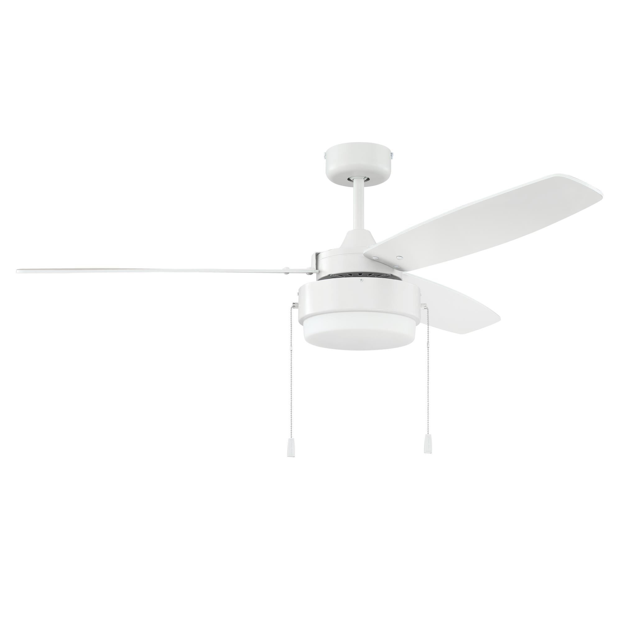 Photos - Fan Craftmade Intrepid 52 Inch Ceiling  with Light Kit Intrepid - INT52W3 
