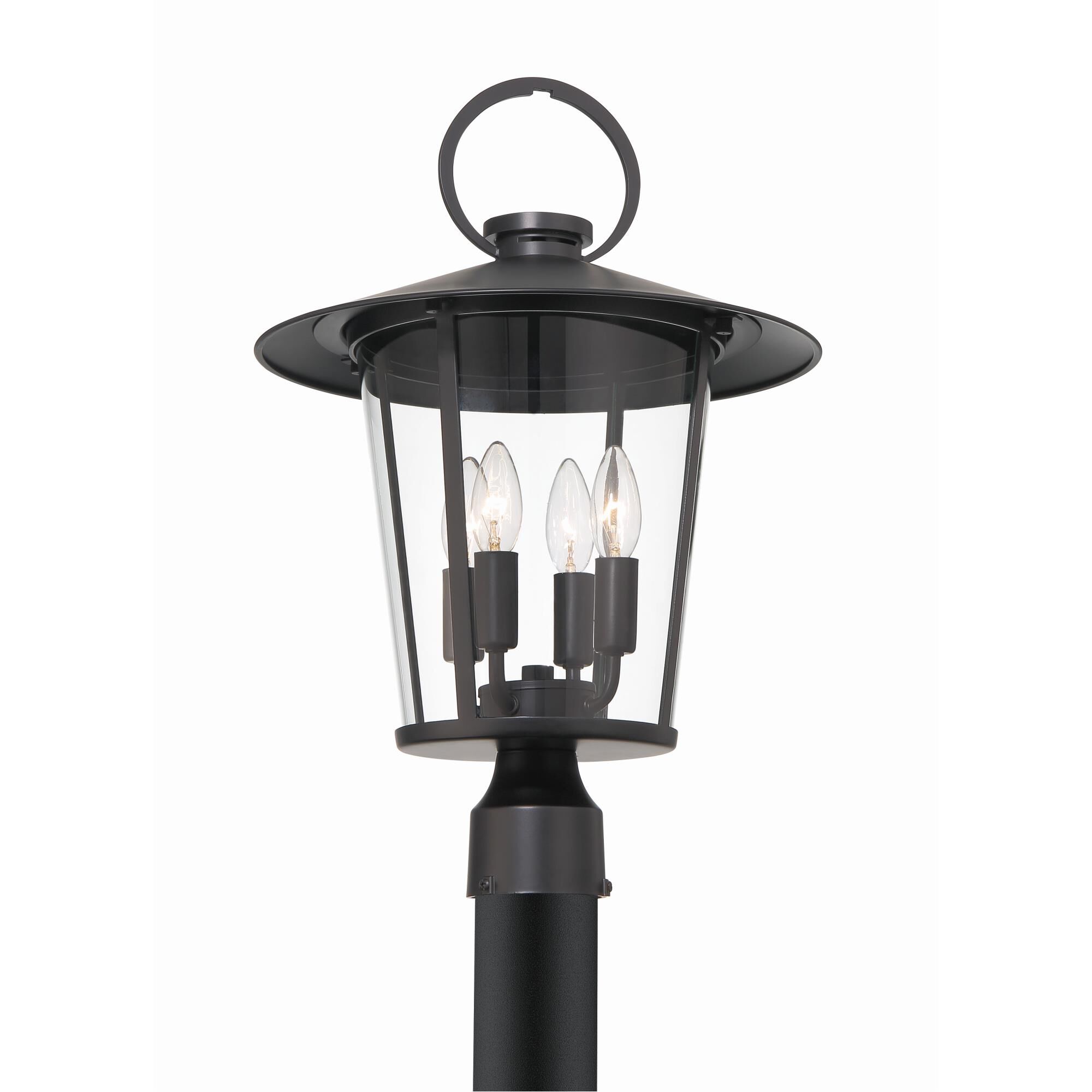Photos - Floodlight / Garden Lamps Crystorama Andover 20 Inch Tall 4 Light Outdoor Post Lamp Andover - AND-92