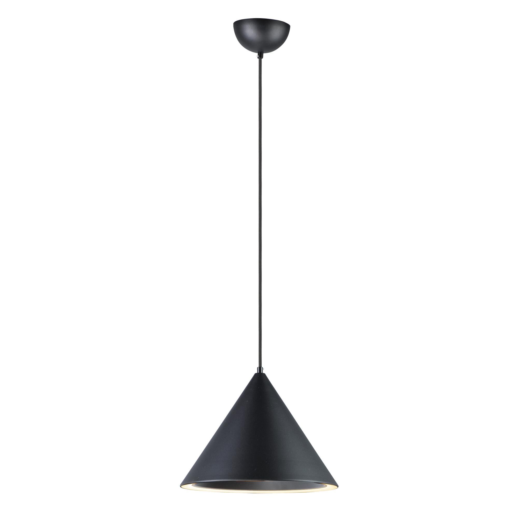 Photos - Chandelier / Lamp ET2 Lighting Abyss 12 Inch LED Large Pendant Abyss - E20084-BK - Transitional E20084-BK