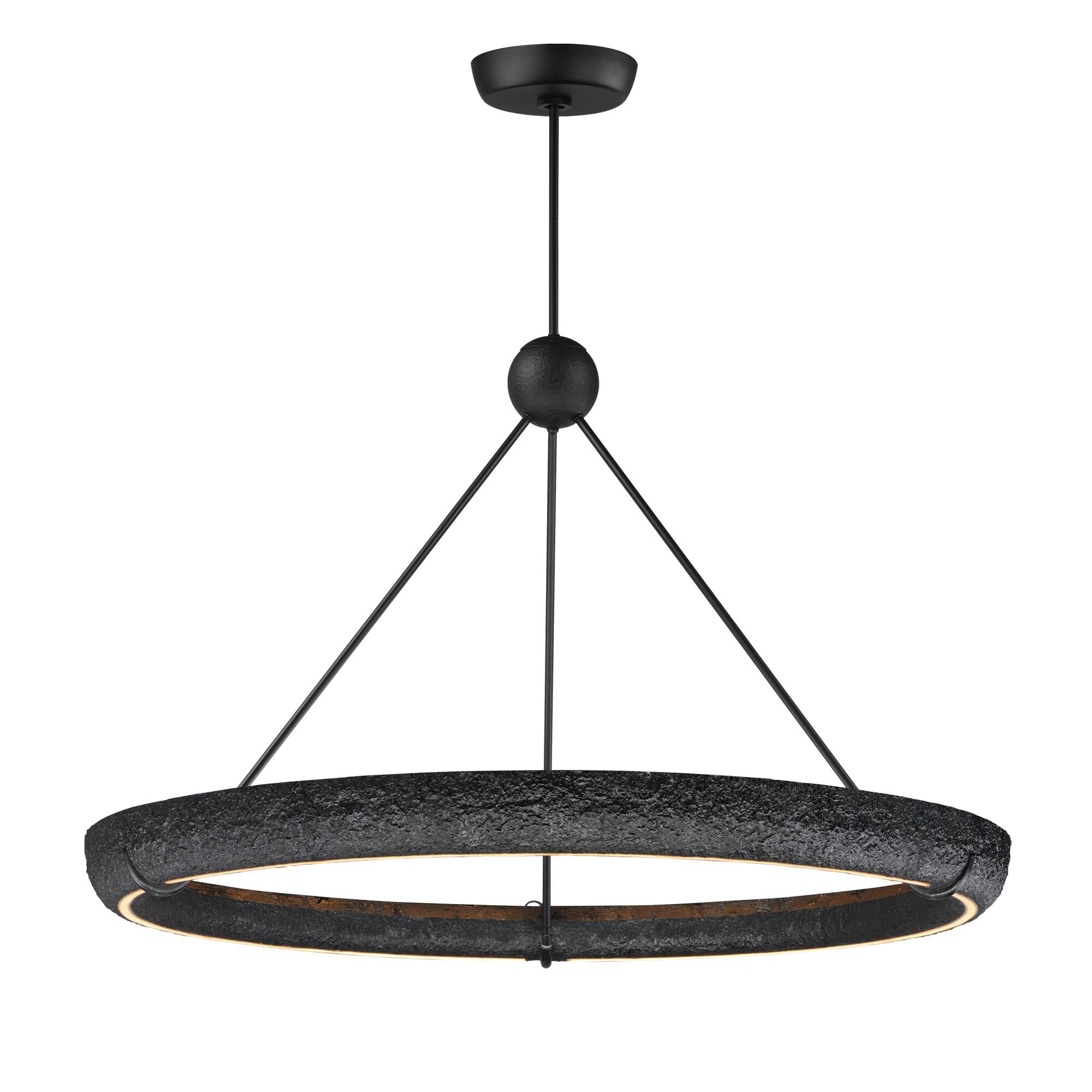 ET2 Lighting Geist 47 Inch Large Pendant Geist - E25194-BK - Modern Contemporary