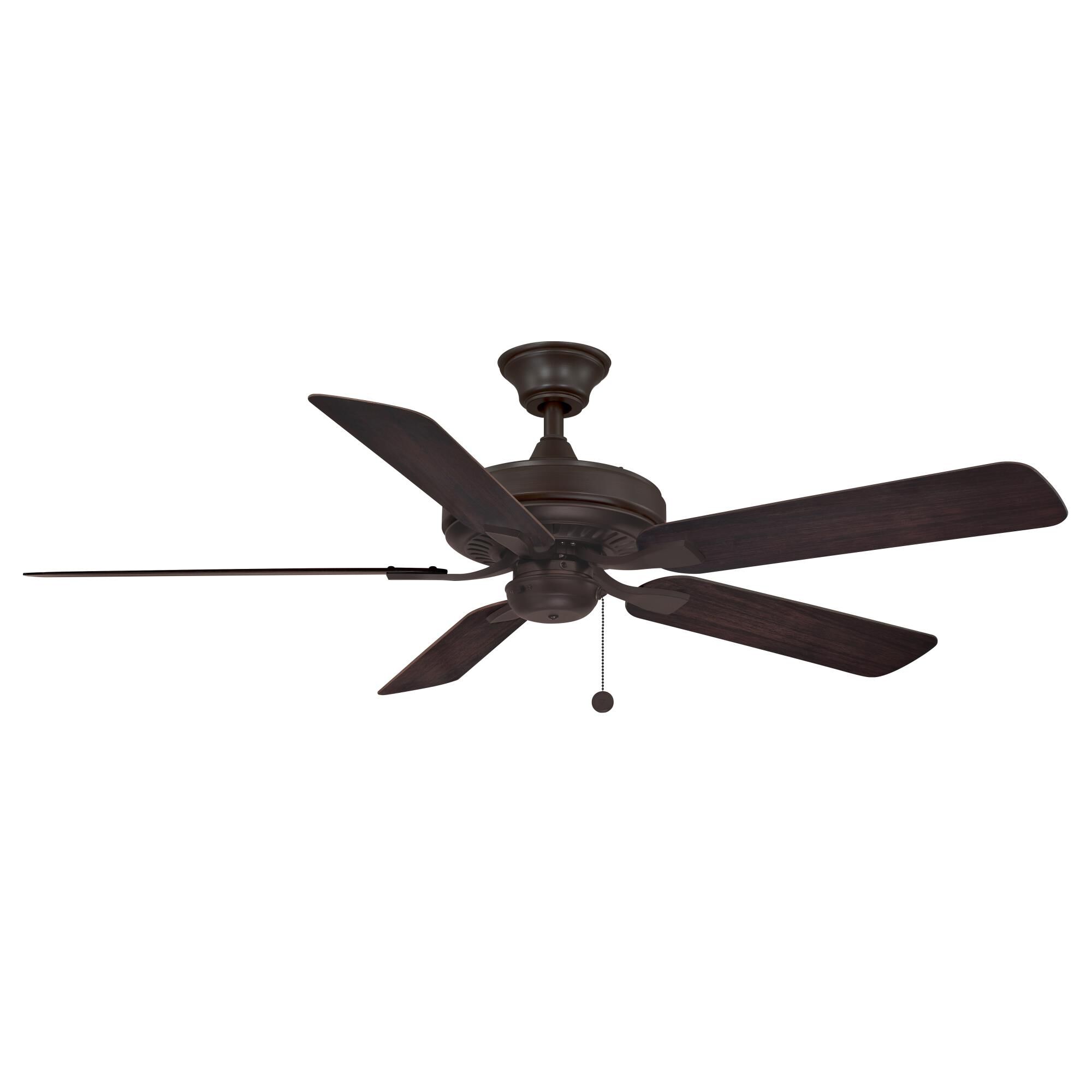 Fanimation FP9052DZW Edgewood 52 52 inch Dark Bronze with Dark Walnut Blades Ceiling Fan