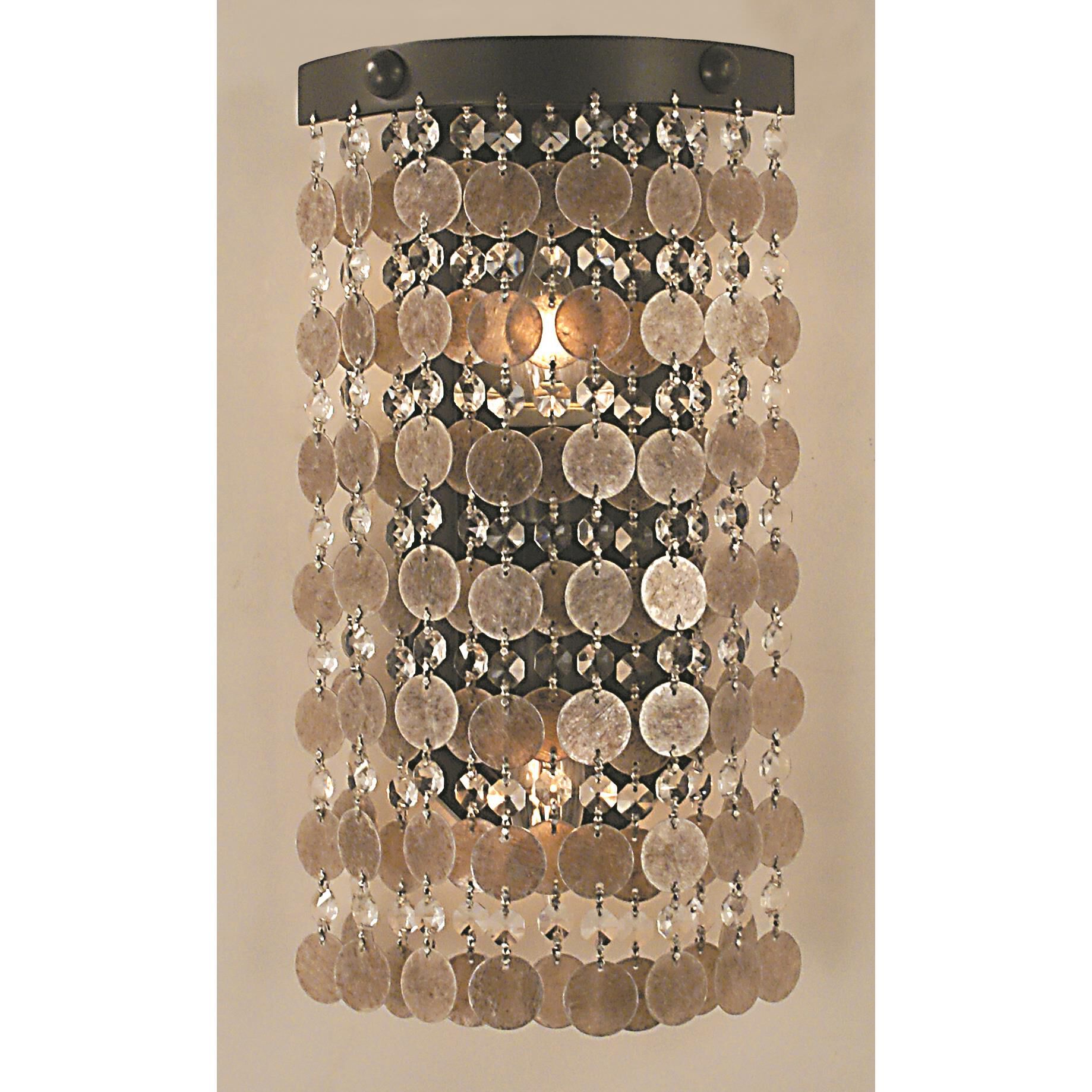 Framburg Naomi 16 Inch 2 Light Bath Vanity Light Naomi - 2481 BN - Traditional