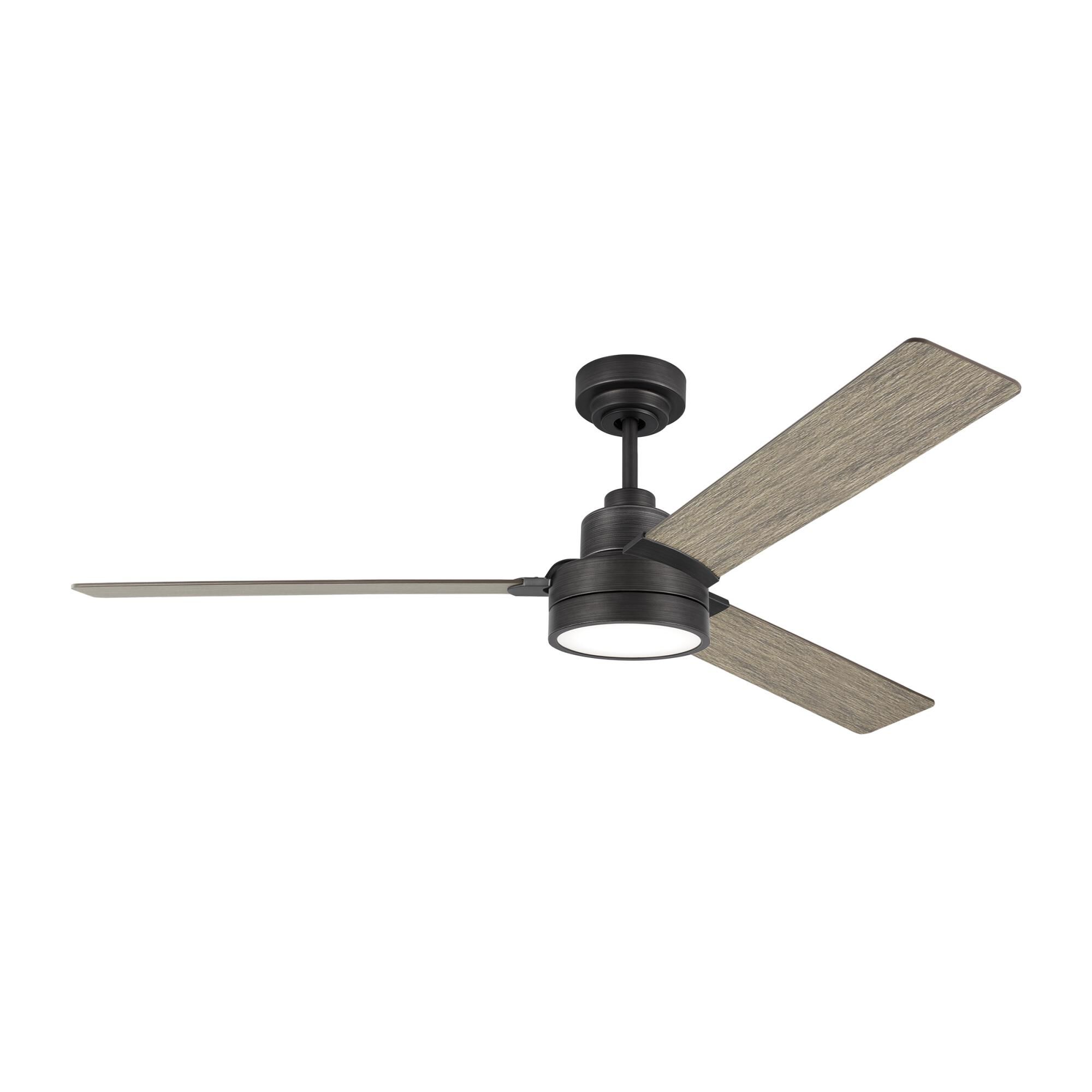 Photos - Fan Generation Lighting Jovie 58 Inch Ceiling  Jovie - 3JVR58AGP - Modern Contemporary 3JVR58AGP