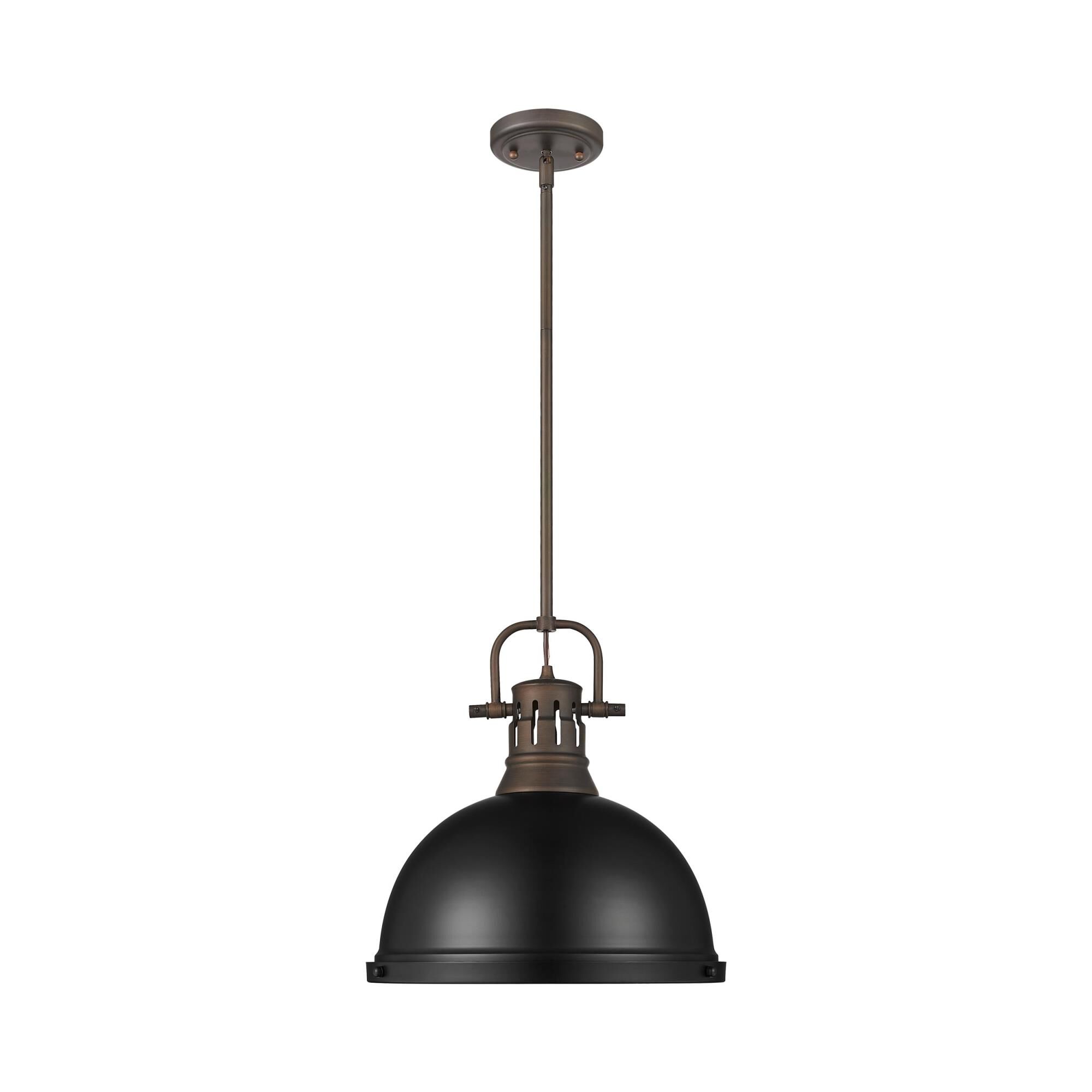Duncan 14 Inch Large Pendant by Golden Lighting