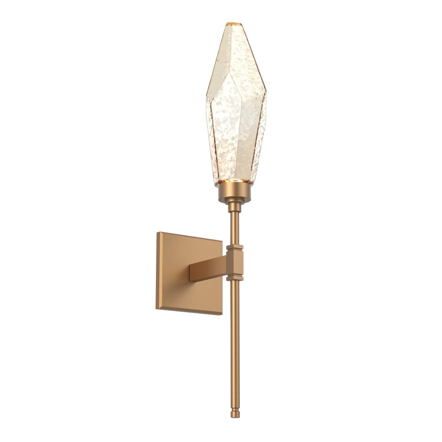 Hammerton Studio Rock Crystal 23 Inch Wall Sconce Rock Crystal - IDB0050-07-NB-CA-L1 - Modern Contemporary