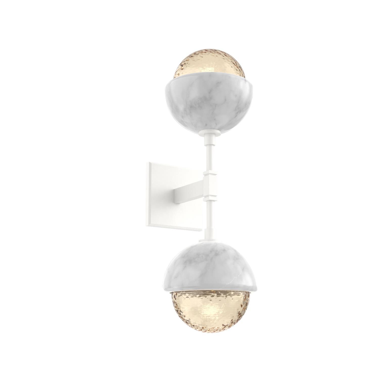 Hammerton Studio Cabochon 20 Inch 2 Light Wall Sconce Cabochon - IDB0093-02-WI-A-L3-WM - Transitional