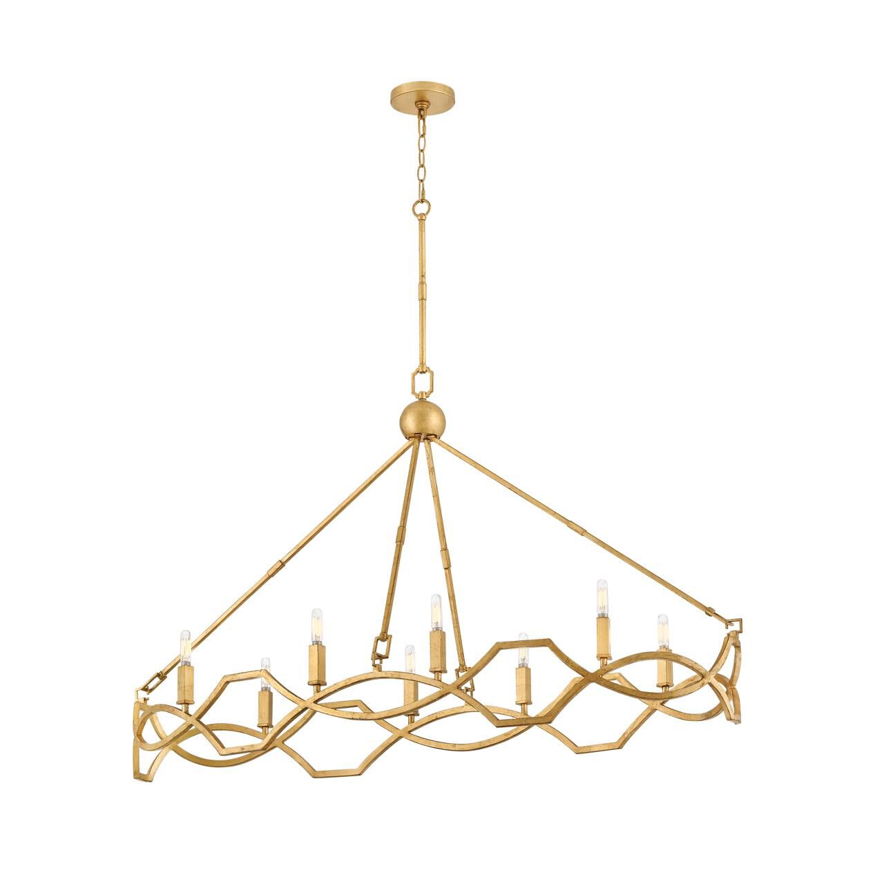 Leona 49 Inch 8 Light Chandelier by Hinkley Lighting