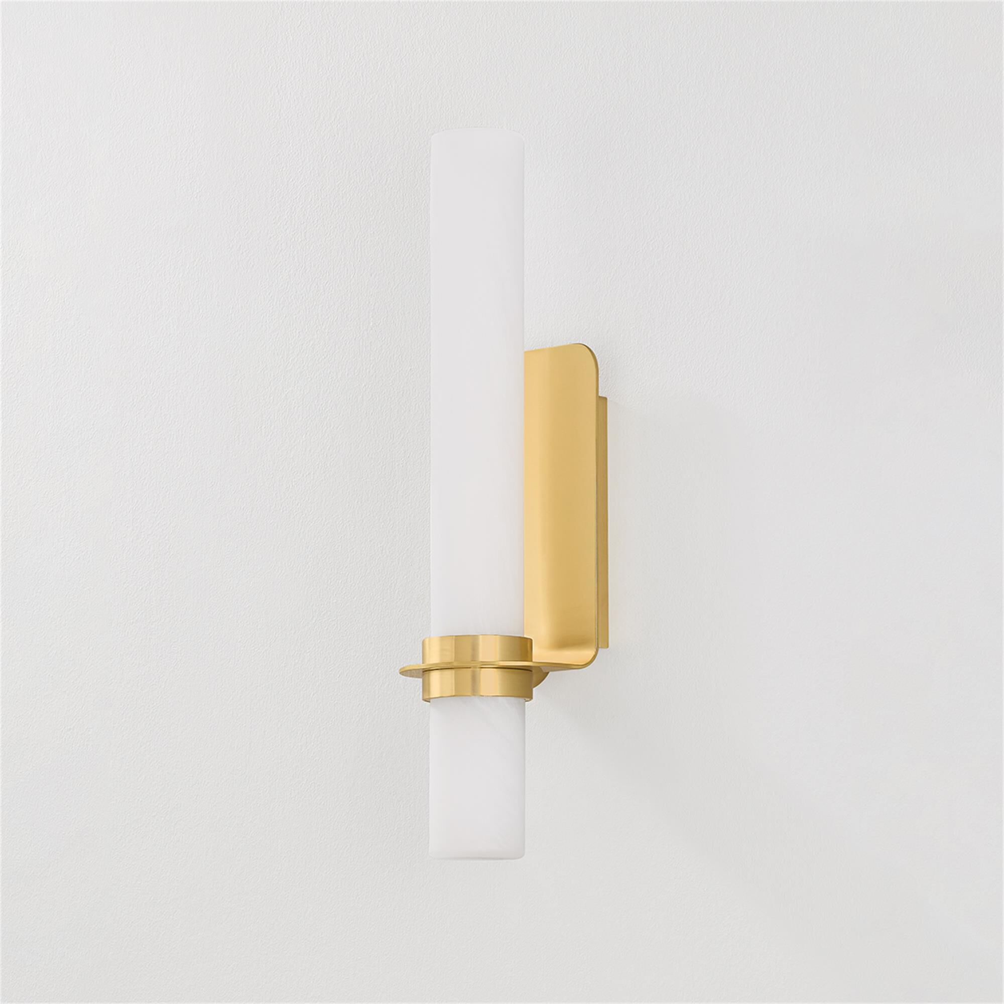 Hudson Valley Lighting Groveland Station Medium Wall Sconce Groveland station - 5518-AGB - Modern Contemporary