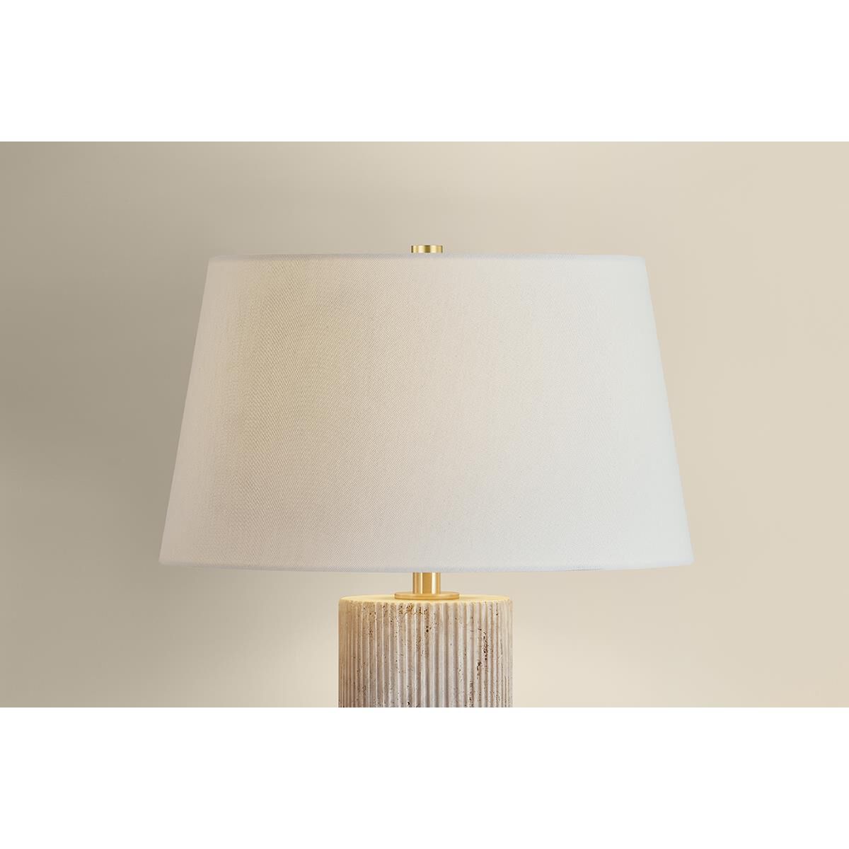 Hudson Valley Lighting Highland Mills 22 Inch Table Lamp Highland Mills - L3023-AGB - Modern Contemporary