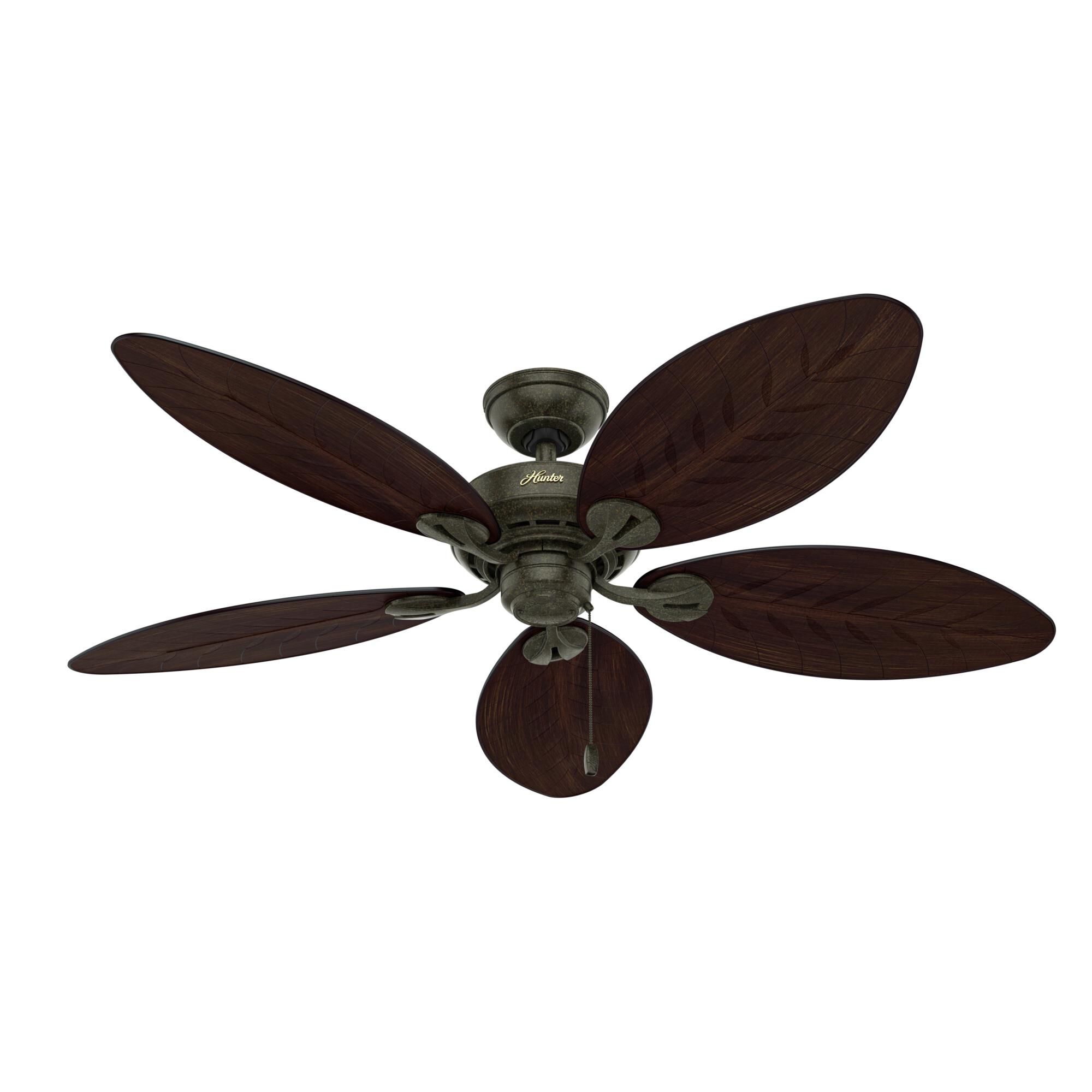 Photos - Fan Hunter Bayview 54 Inch Ceiling Bayview - 50473 - Tropical 50473