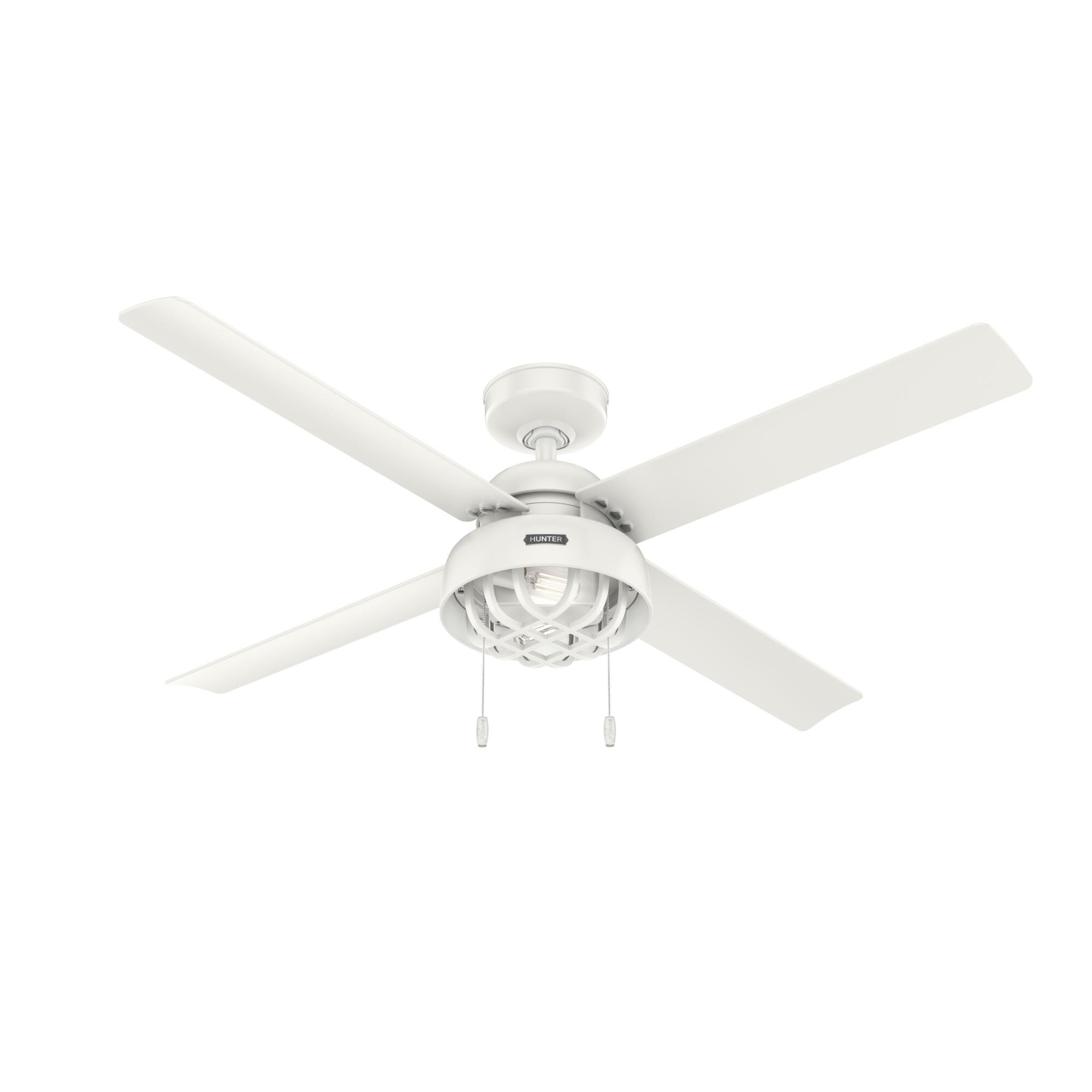 Photos - Fan Hunter  Spring Mill 52 Inch Ceiling  with Light Kit Spring Mill - 51 