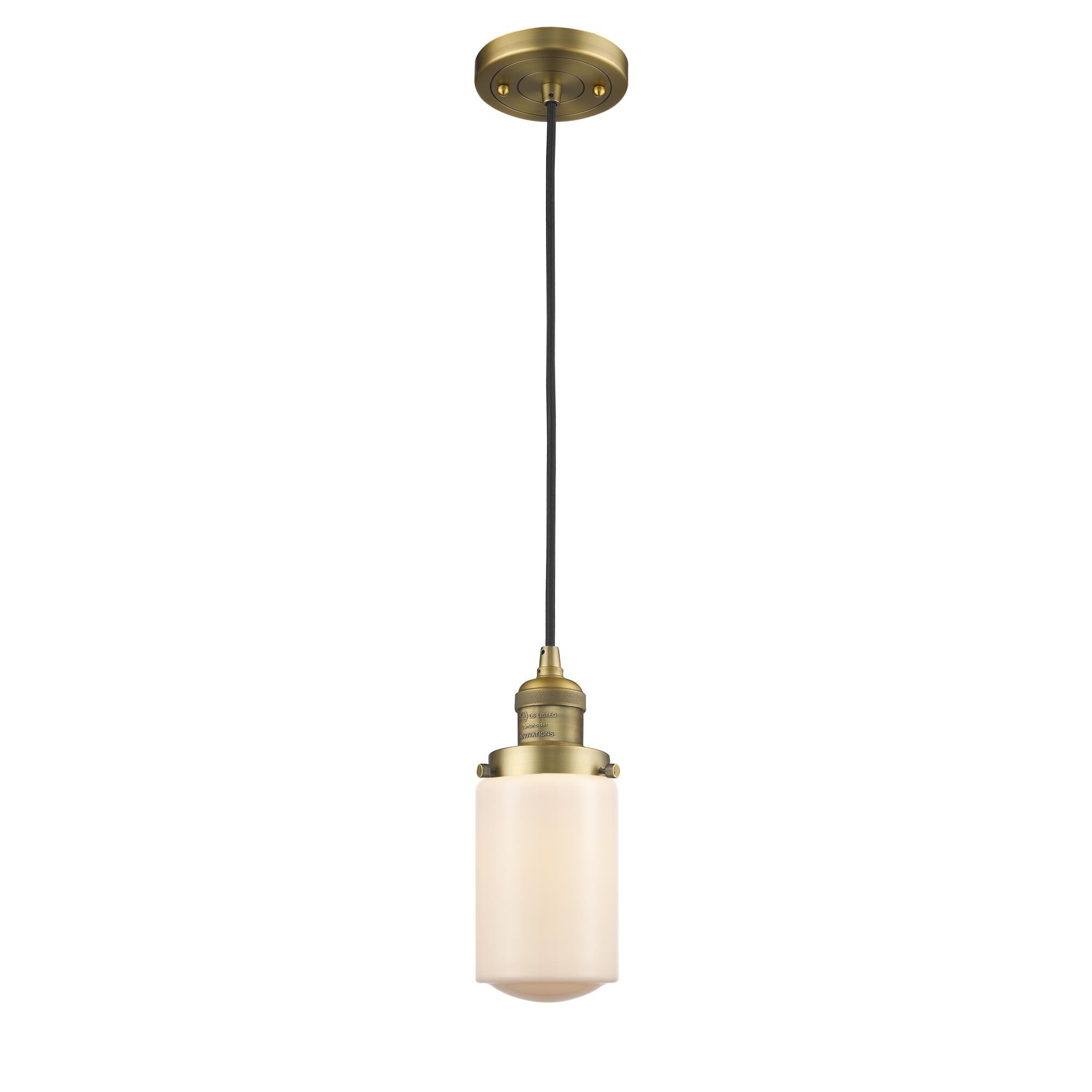 Innovations Lighting Bruno Marashlian Dover Mini Pendant Dover - 201C-BB-G311 - Transitional