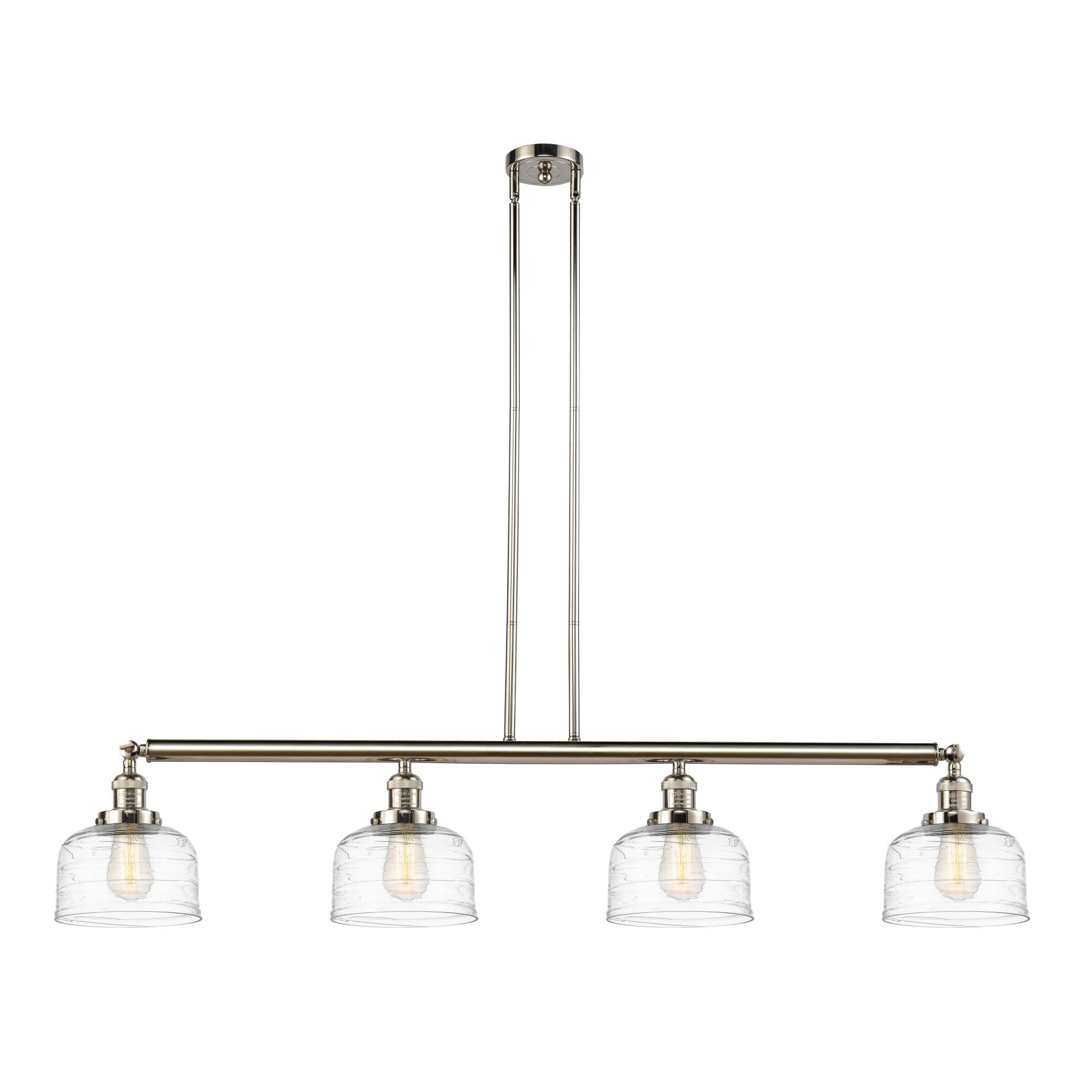 Bruno Marashlian Bell 52 Inch 4 Light Linear Suspension Light by Innovations Lighting
