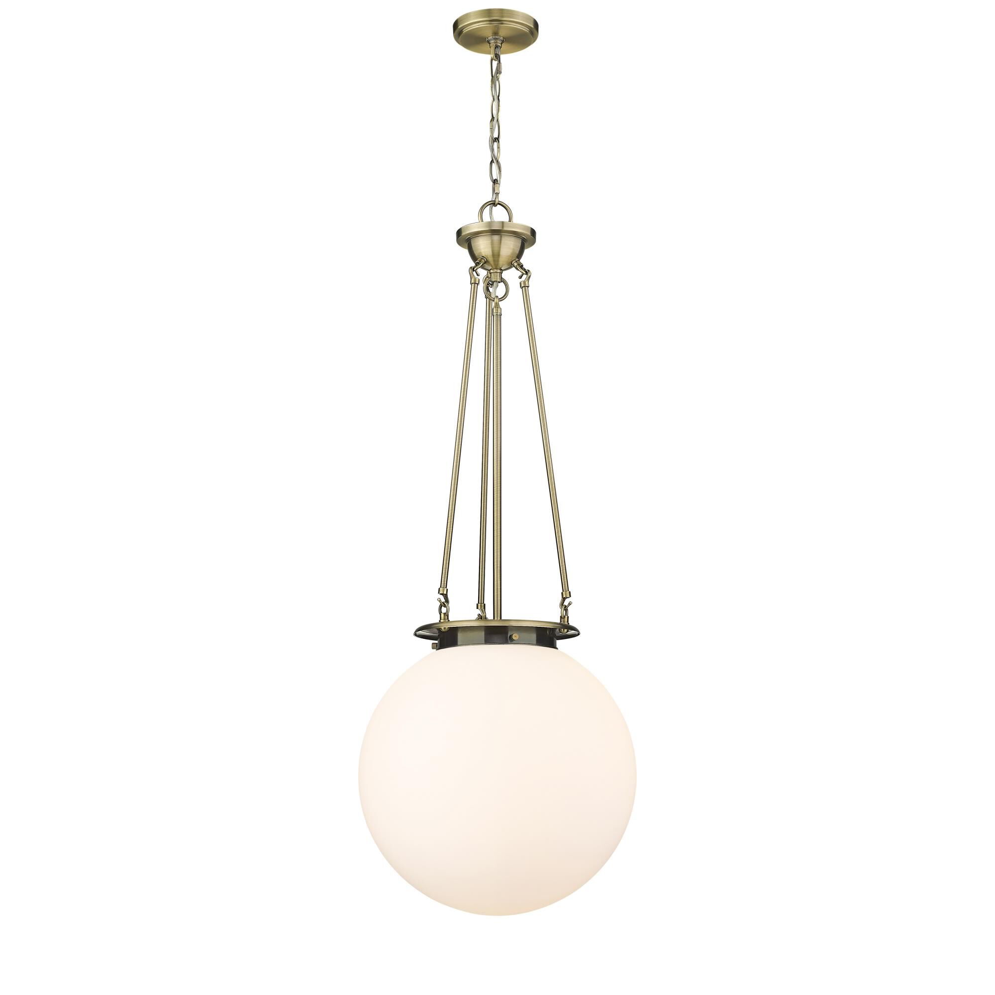 Innovations Lighting Bruno Marashlian Beacon 15 Inch Large Pendant Beacon - 221-1P-AB-G201-16 - Transitional