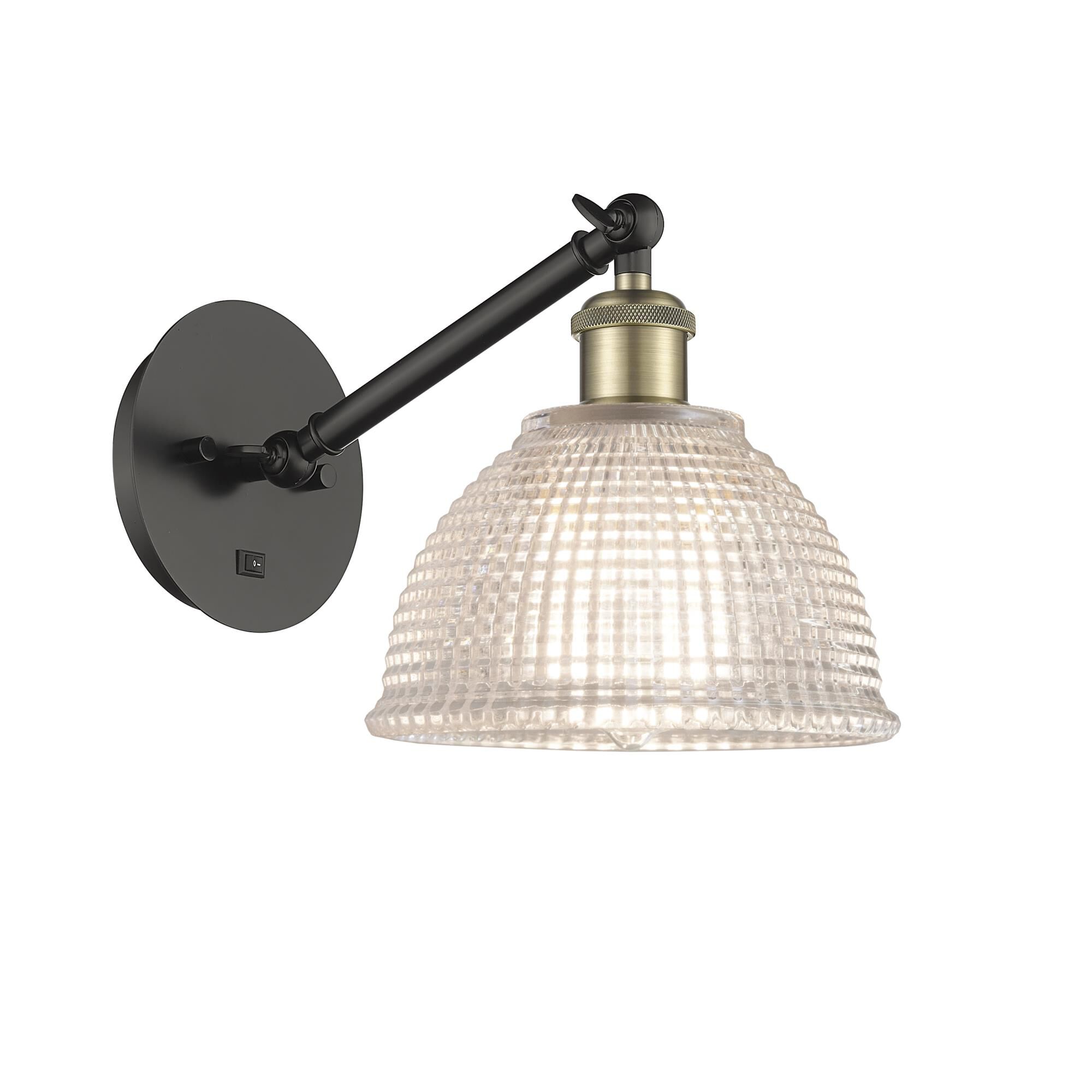 Innovations Lighting Bruno Marashlian Arietta 11 Inch Wall Sconce Arietta - 317-1W-BAB-G422 - Transitional