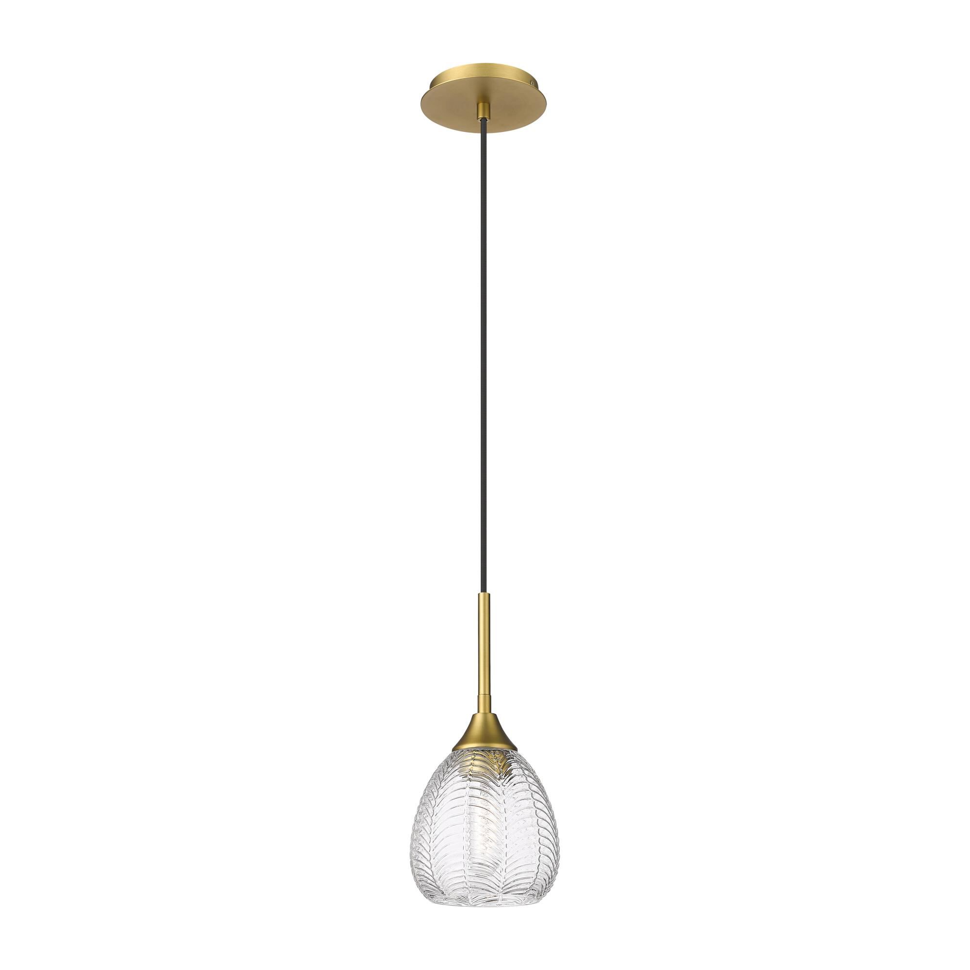 Innovations Lighting Bruno Marashlian Berkshire 6 Inch Mini Pendant Berkshire - 323-1P-BB-G323-6CL - Modern Contemporary