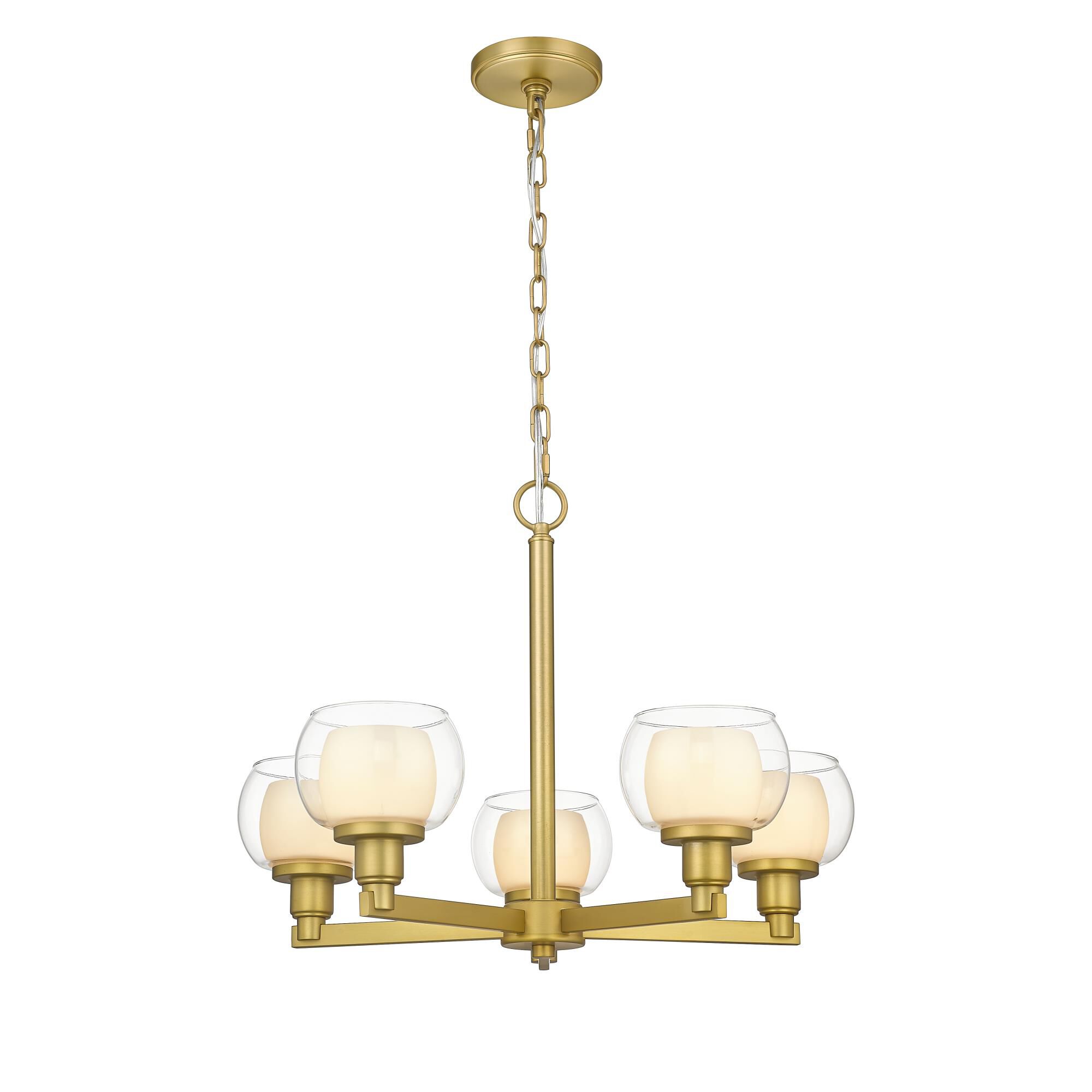 Bruno Marashlian Cairo 20 Inch 5 Light Mini Chandelier by Innovations Lighting