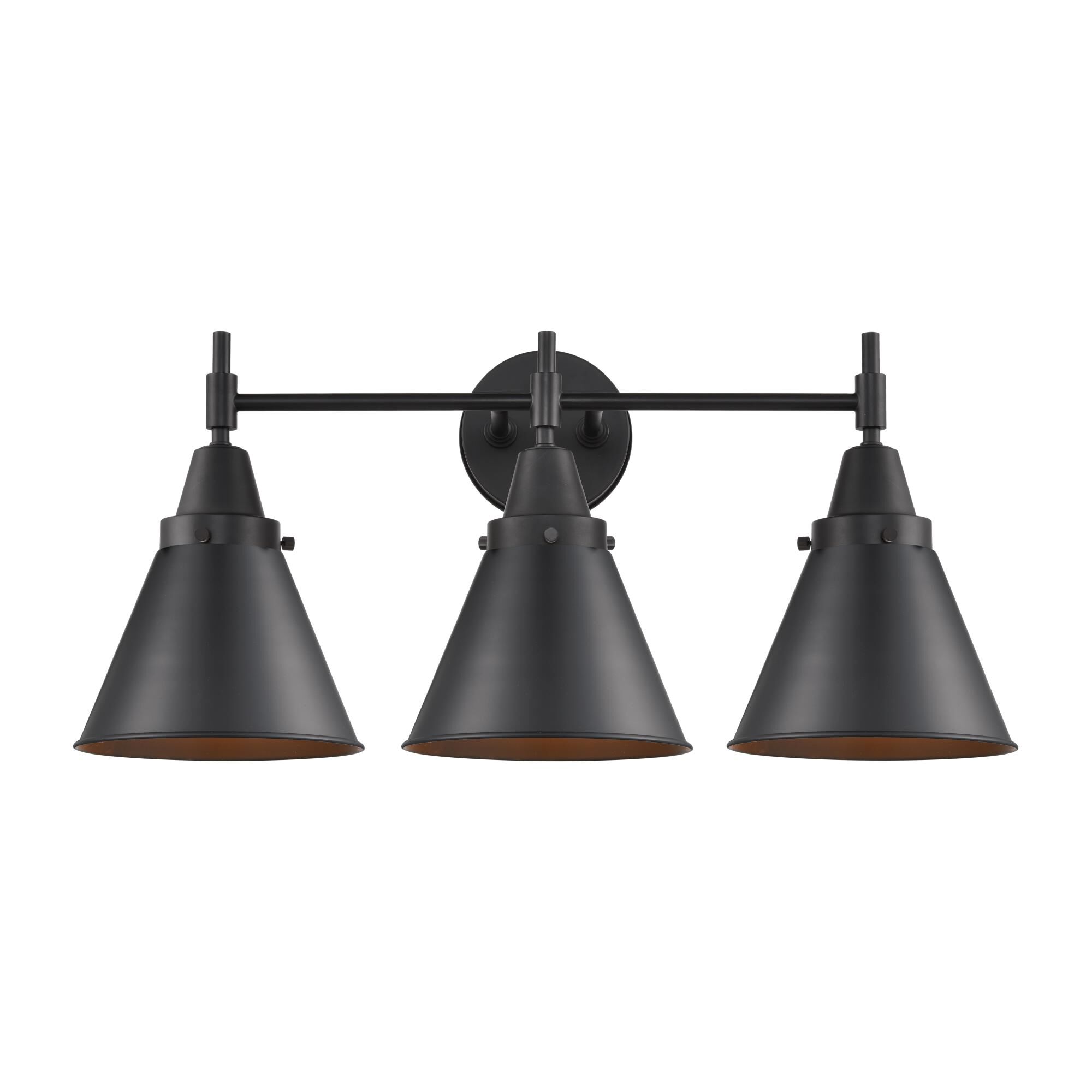 Innovations Lighting Bruno Marashlian Caden 26 Inch 3 Light Bath Vanity Light Caden - 447-3W-SG-M13-BK - Transitional