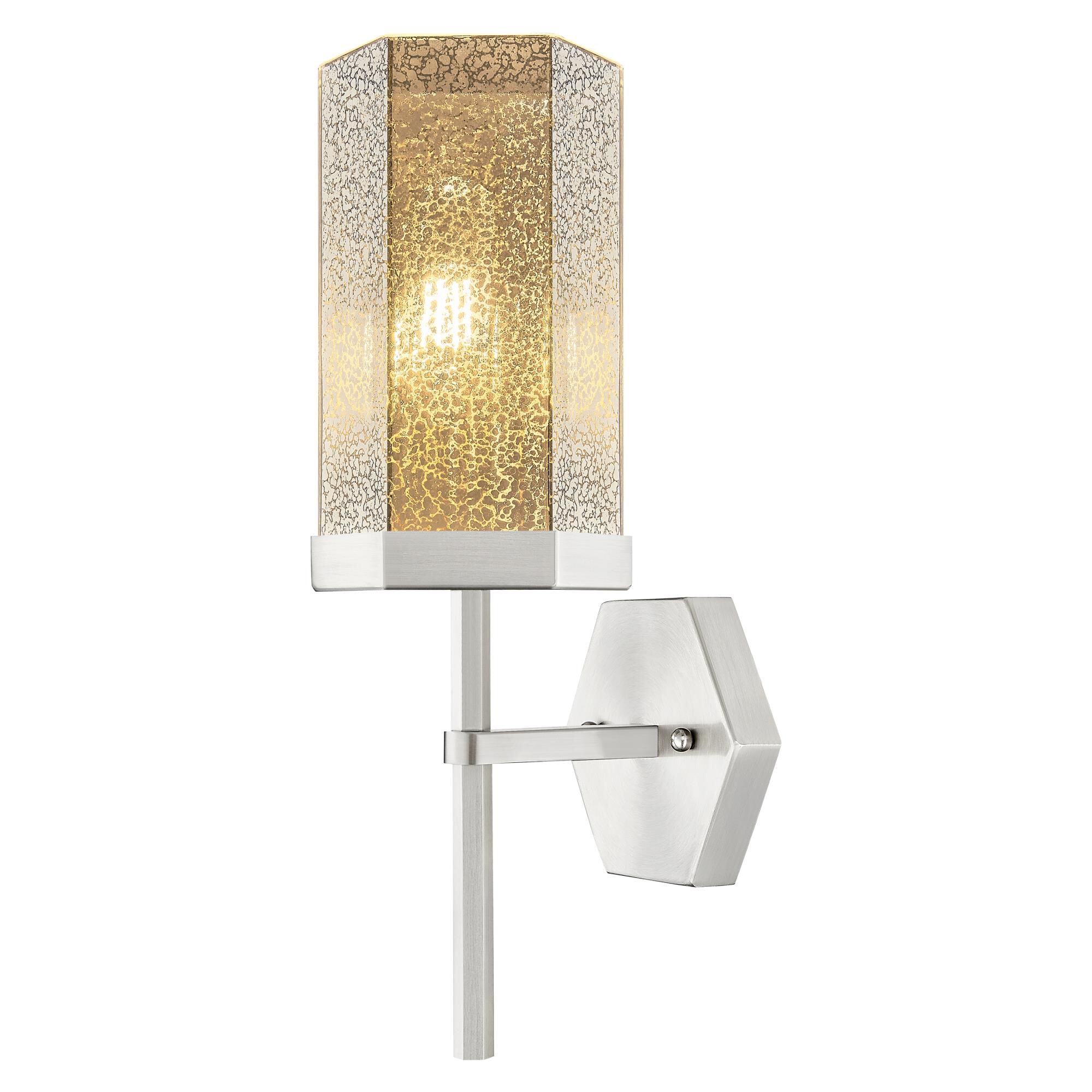 Innovations Lighting Bruno Marashlian Blakeley 15 Inch Wall Sconce Blakeley - 463-1W-SN-G463-8ME - Transitional