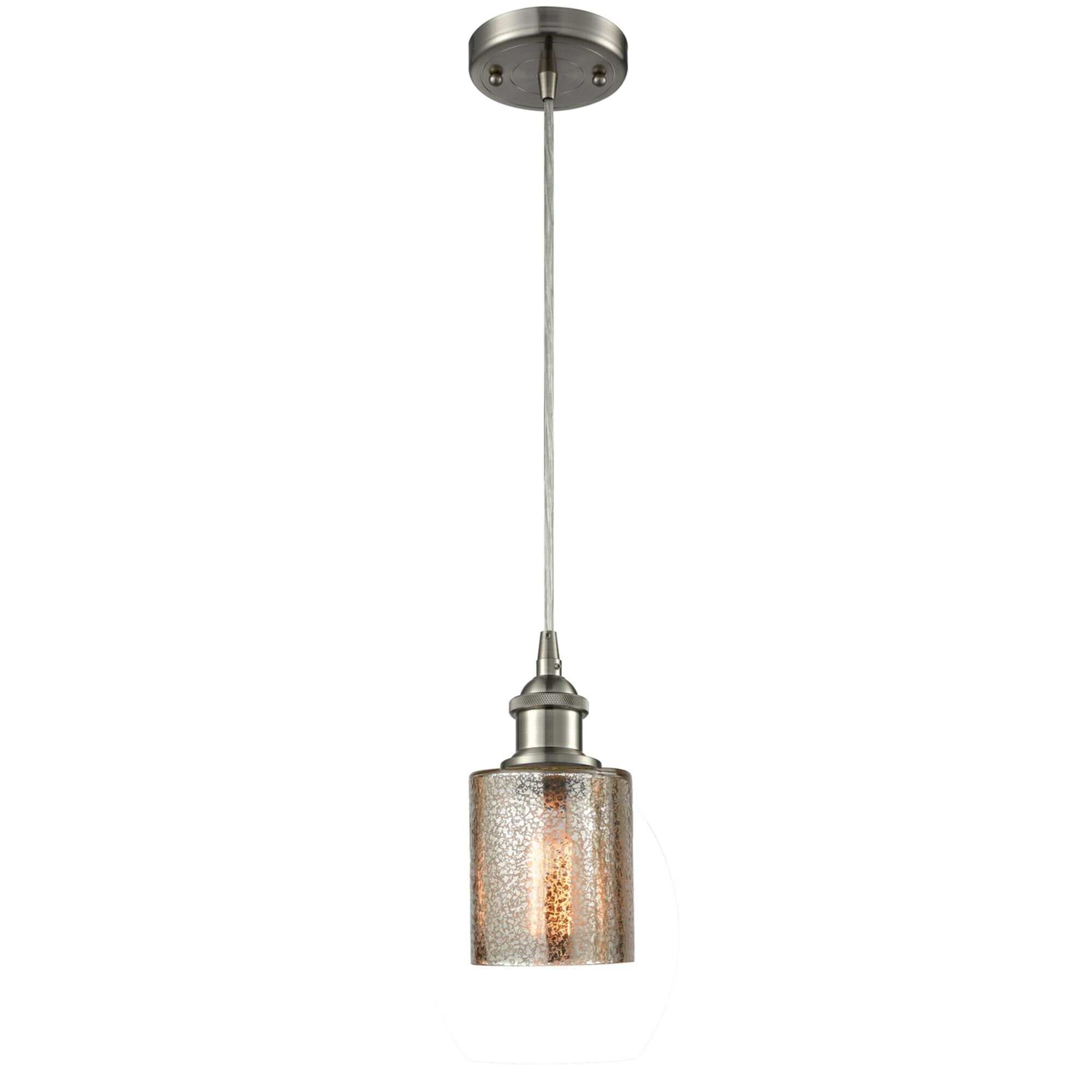 Innovations Lighting Bruno Marashlian Cobbleskill 5 Inch Mini Pendant Cobbleskill - 516-1P-SN-G116 - Restoration-Vintage