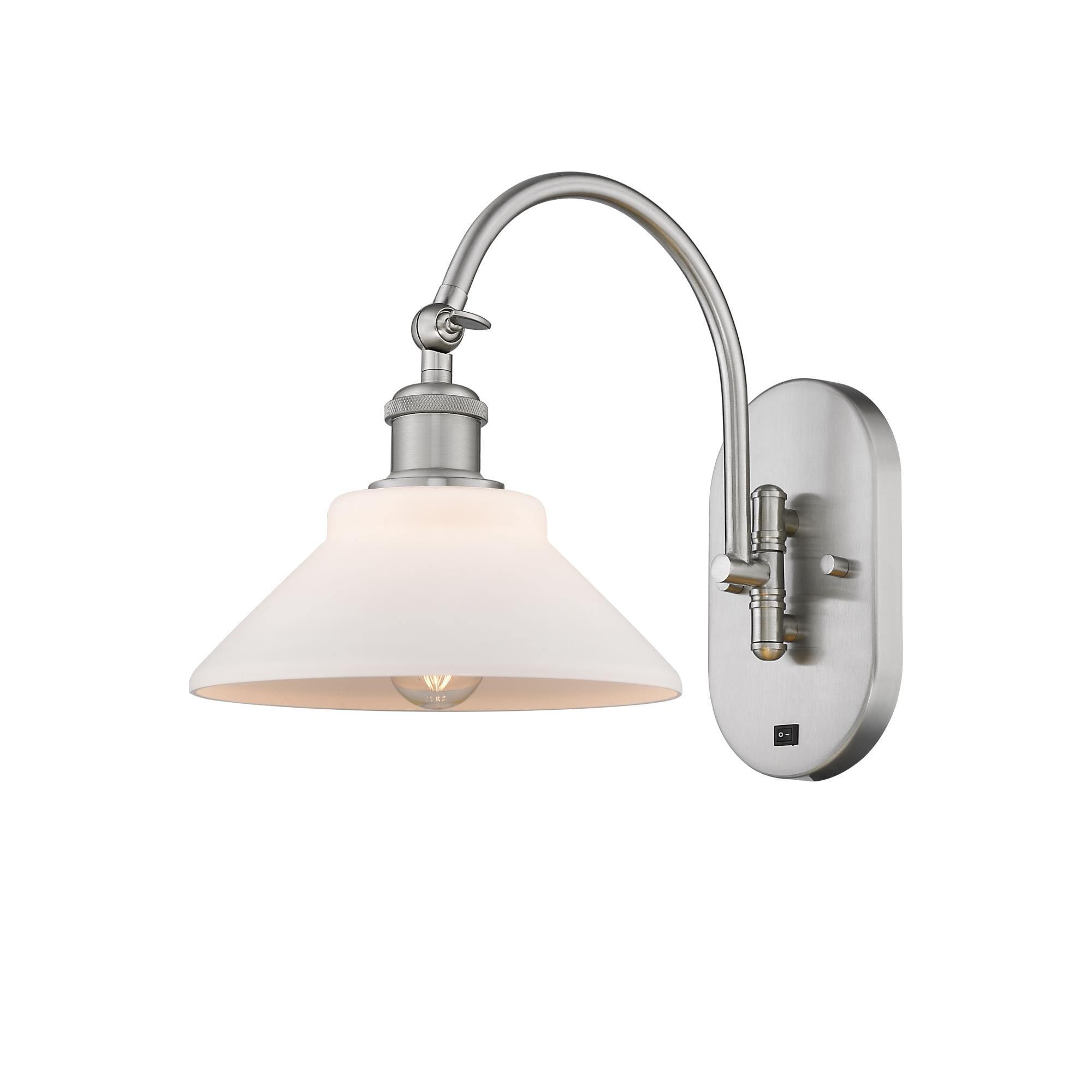 Innovations Lighting Bruno Marashlian Orwell 11 Inch Wall Sconce Orwell - 518-1W-BK-G132 - Nautical