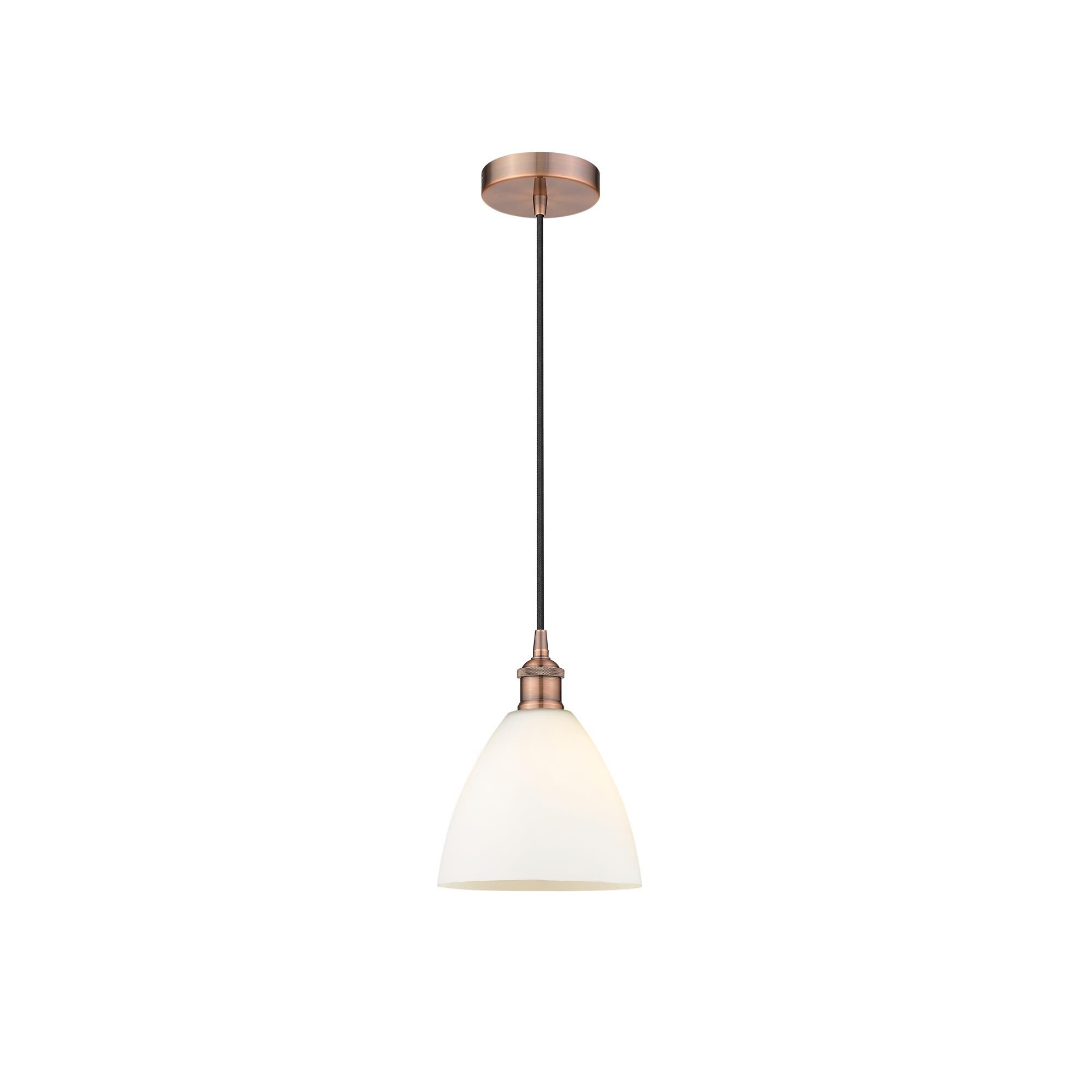 Innovations Lighting Bruno Marashlian Edison Dome 8 Inch Mini Pendant Edison Dome - 616-1P-OB-MBD-75-OB - Transitional