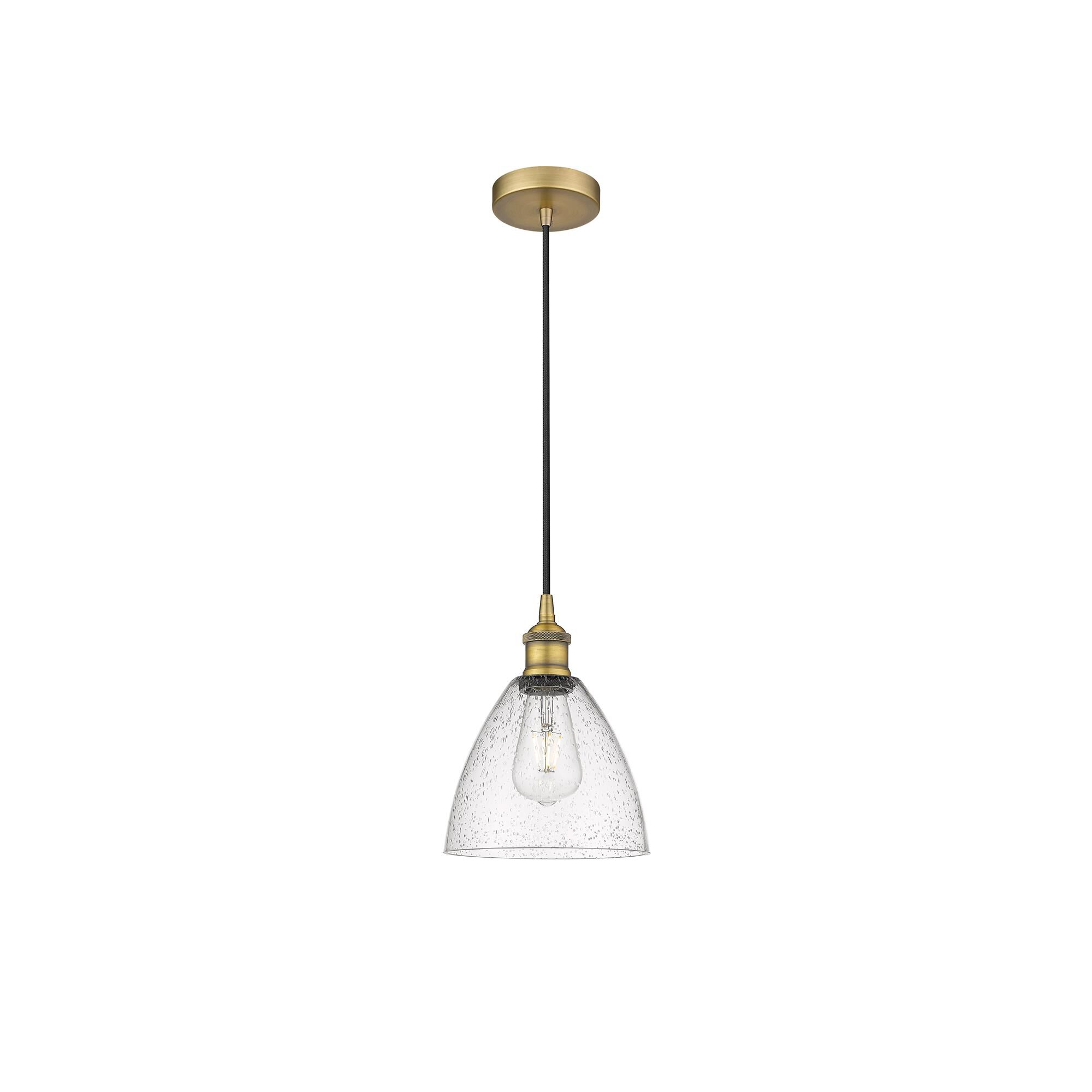 Innovations Lighting Bruno Marashlian Edison Dome 8 Inch Mini Pendant Edison Dome - 616-1P-BB-GBD-754 - Transitional