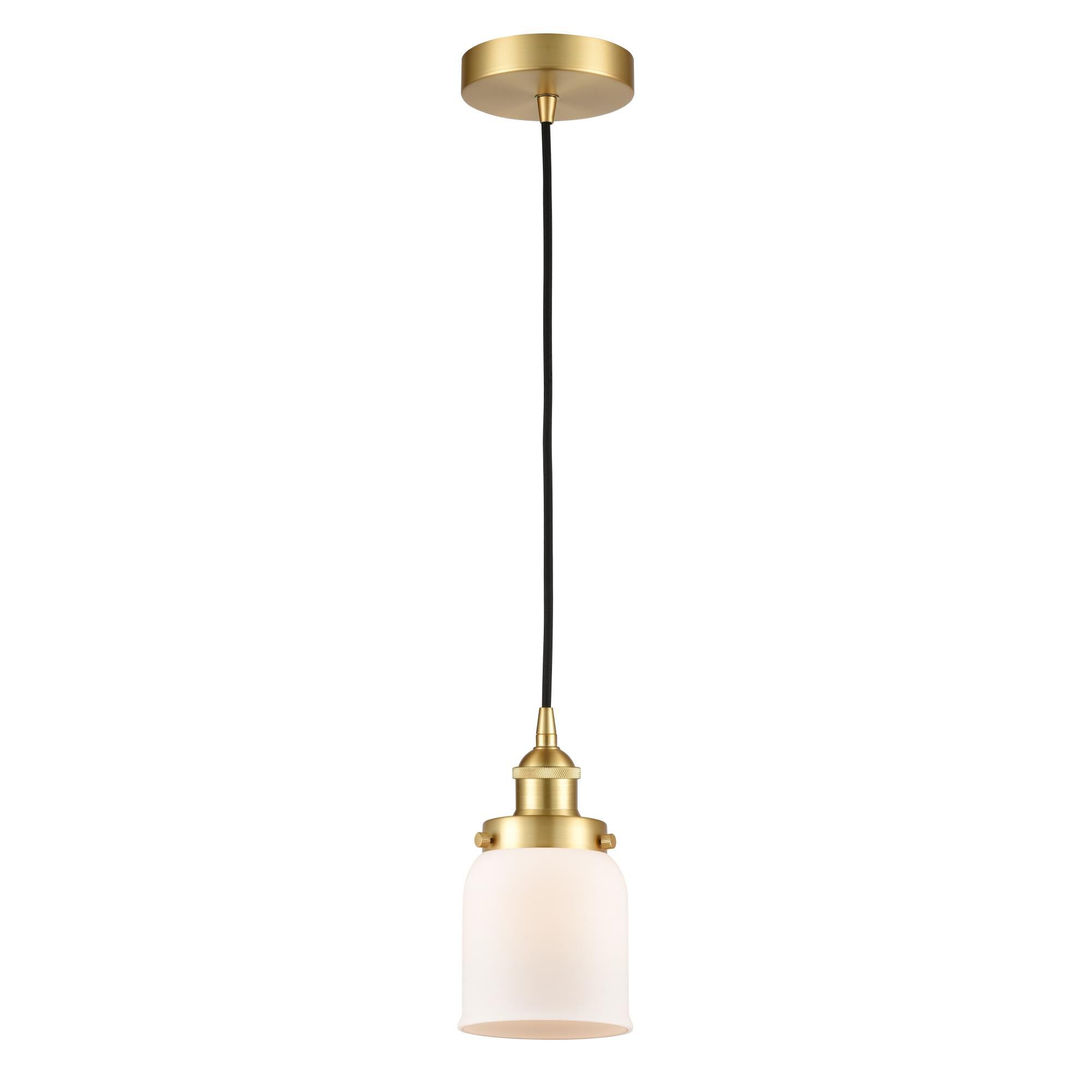 Innovations Lighting Bruno Marashlian Small Bell 5 Inch Mini Pendant Small Bell - 616-1PH-SG-G51 - Industrial