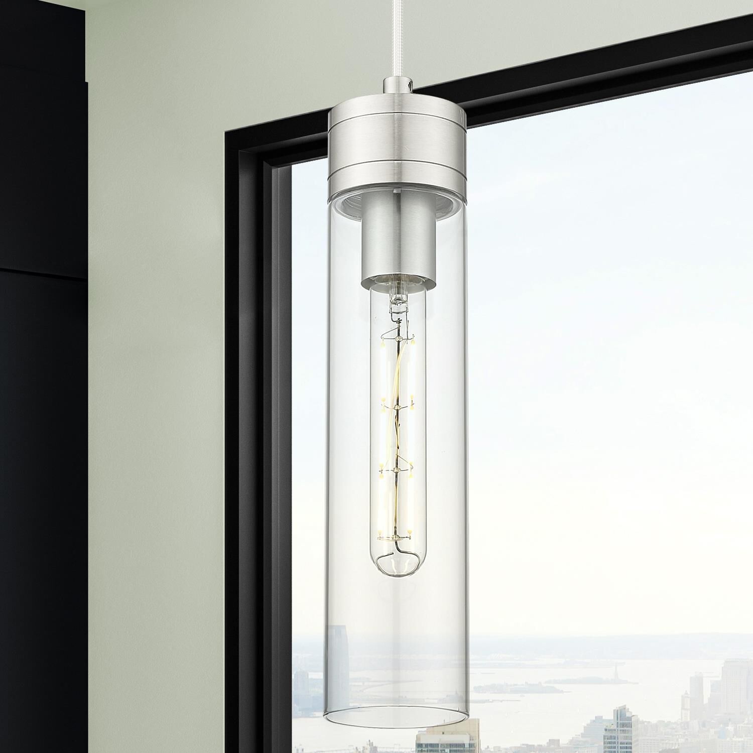 Innovations Lighting Bruno Marashlian Boreas 3 Inch Mini Pendant Boreas - 617-1P-SN-G617-11CL - Modern Contemporary