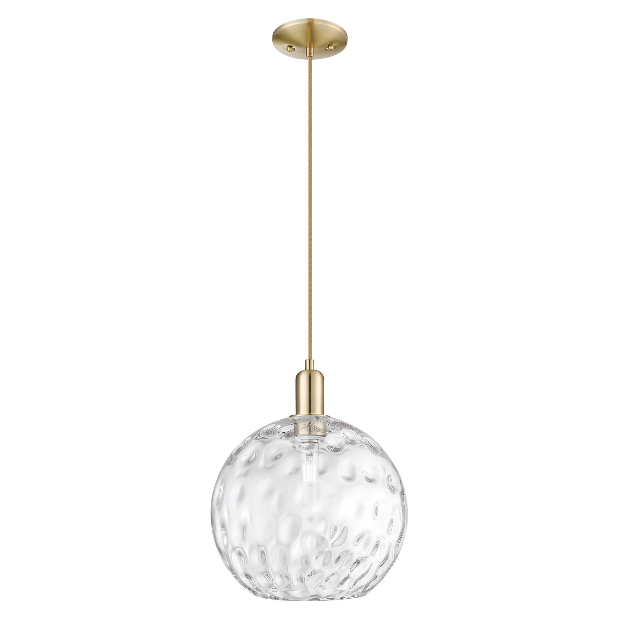 Innovations Lighting Bruno Marashlian Athens Water Glass 12 Inch Mini Pendant Athens Water Glass - 716-1P-CB-G1215-12 - Modern Contemporary