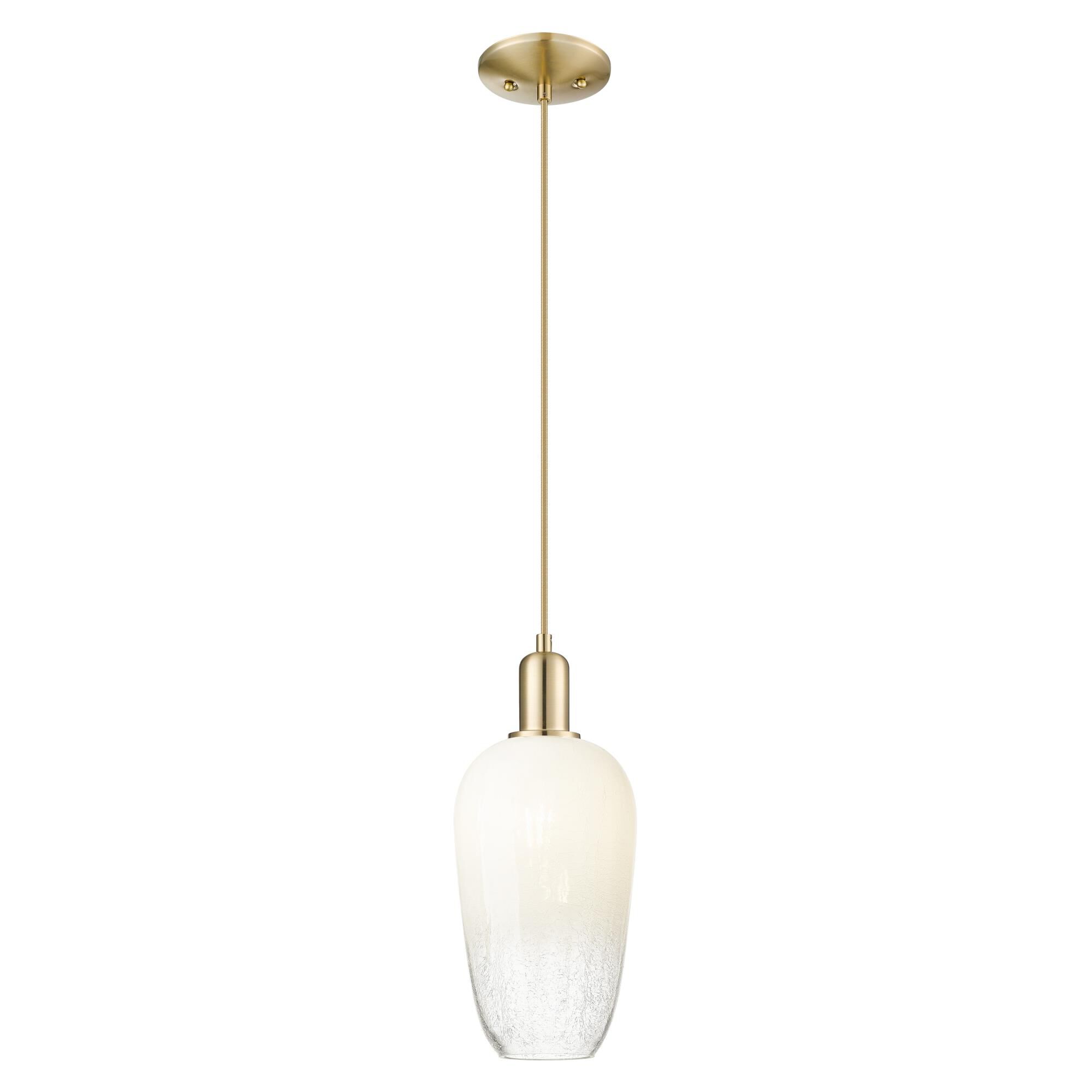 Innovations Lighting Bruno Marashlian Brookhaven Flute 7 Inch Mini Pendant Brookhaven Flute - 716-1P-CB-G484-7OP - Modern Contemporary