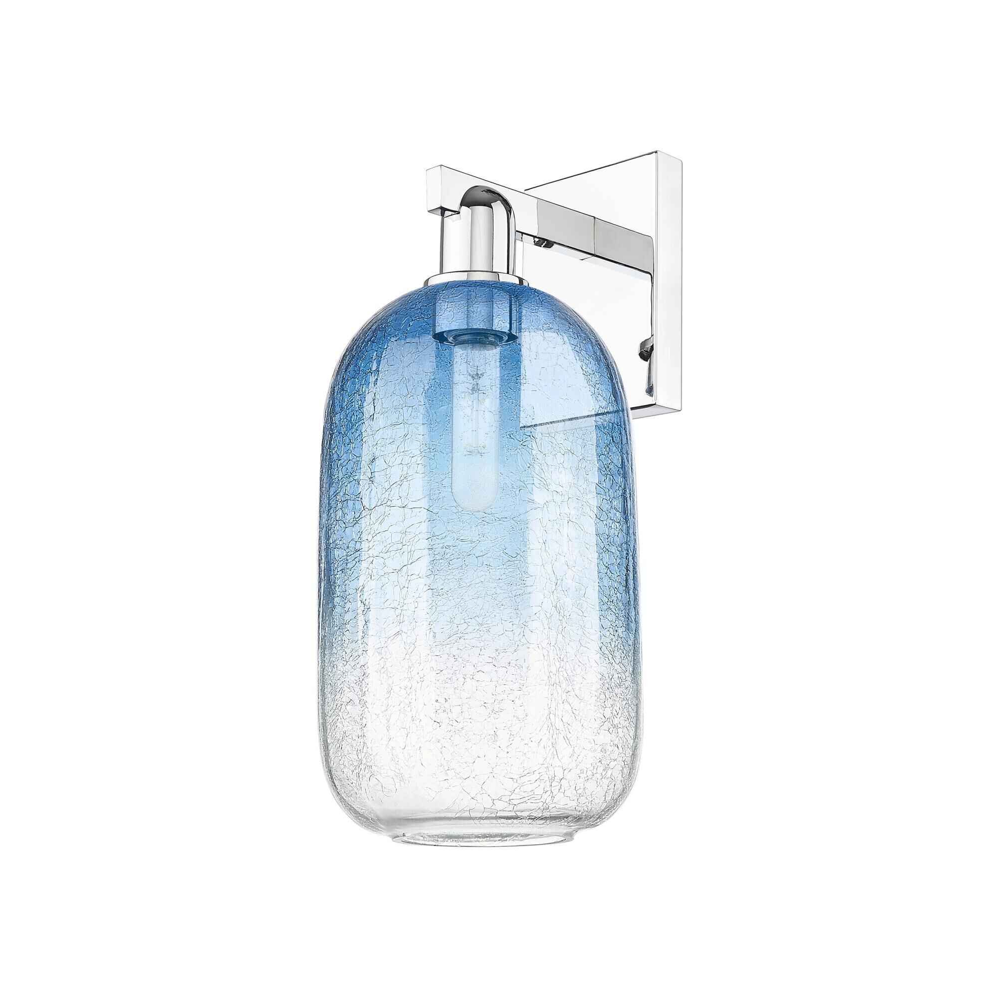 Innovations Lighting Bruno Marashlian Brookhaven Cloche 17 Inch Wall Sconce Brookhaven Cloche - 716-1W-PC-G482-7SB - Industrial