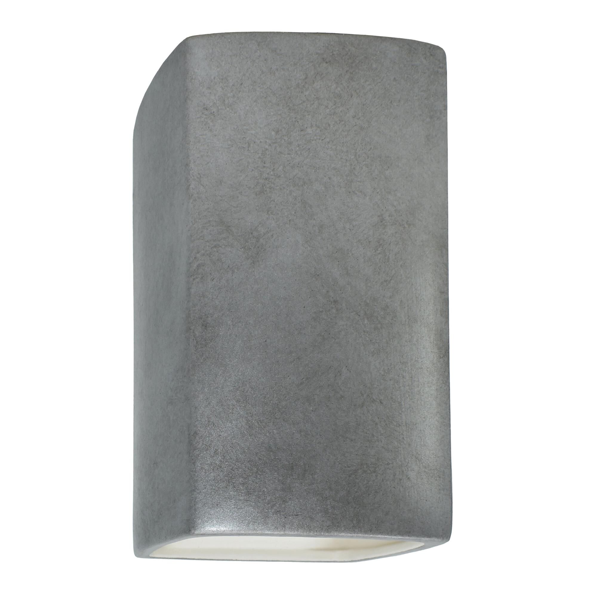 Justice Design Group Ambiance 14 Inch Tall 2 Light Wall Sconce Ambiance - CER-0955-ANTS - Transitional