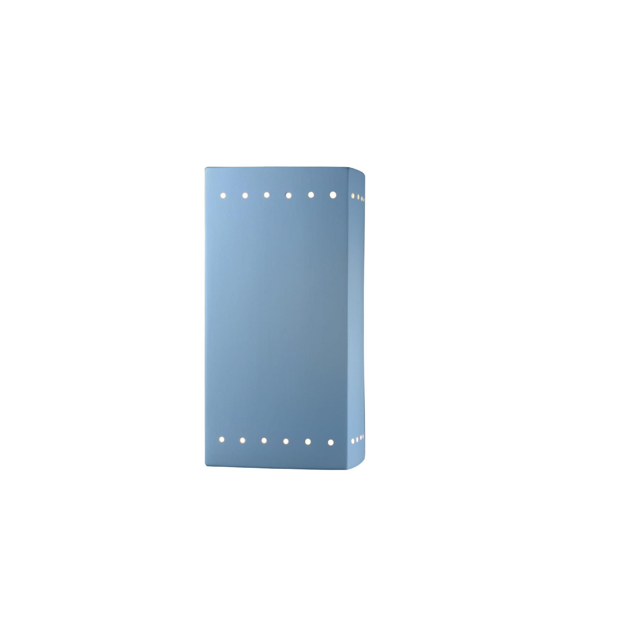 Justice Design Group Ambiance Wall Sconce Ambiance - CER-0960W-CRB-LED1-1000 - Transitional
