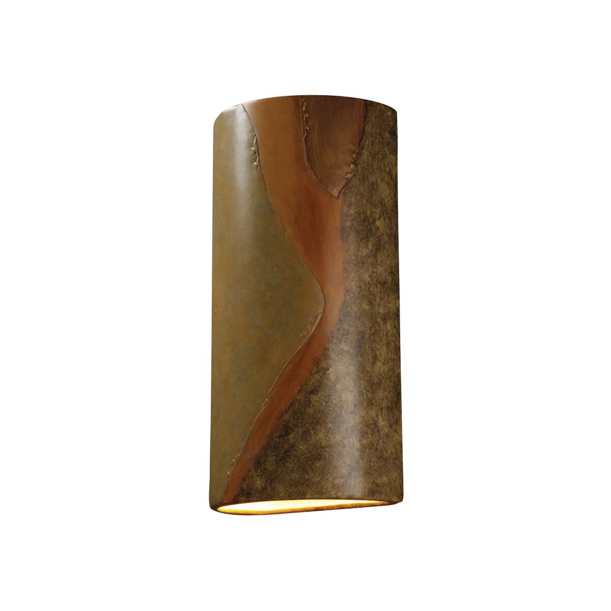Justice Design Group Ambiance 21 Inch Tall Wall Sconce Ambiance - CER-1160-VAN - Transitional