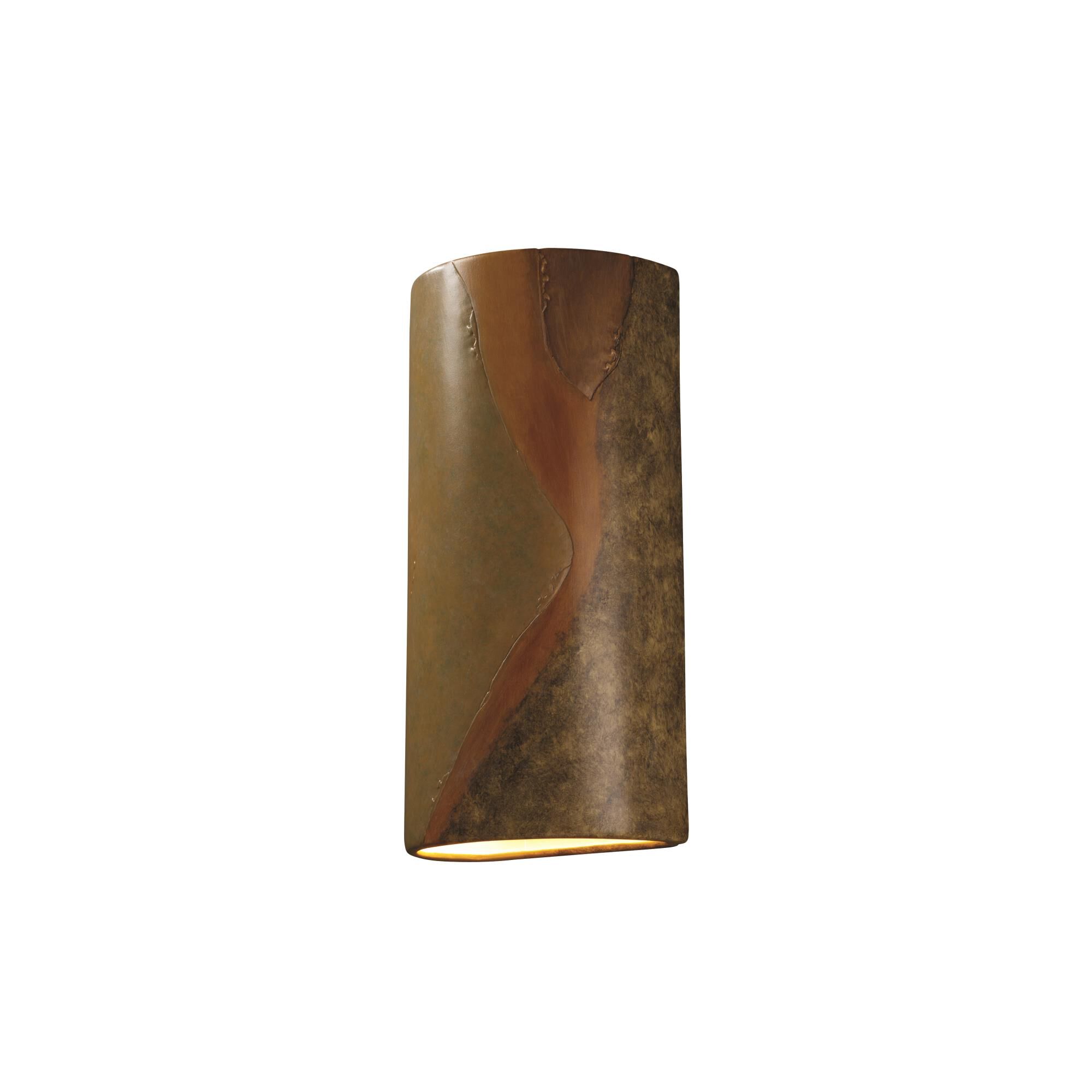 Justice Design Group Ambiance Wall Sconce Ambiance - CER-1165W-PATV-LED2-2000 - Transitional