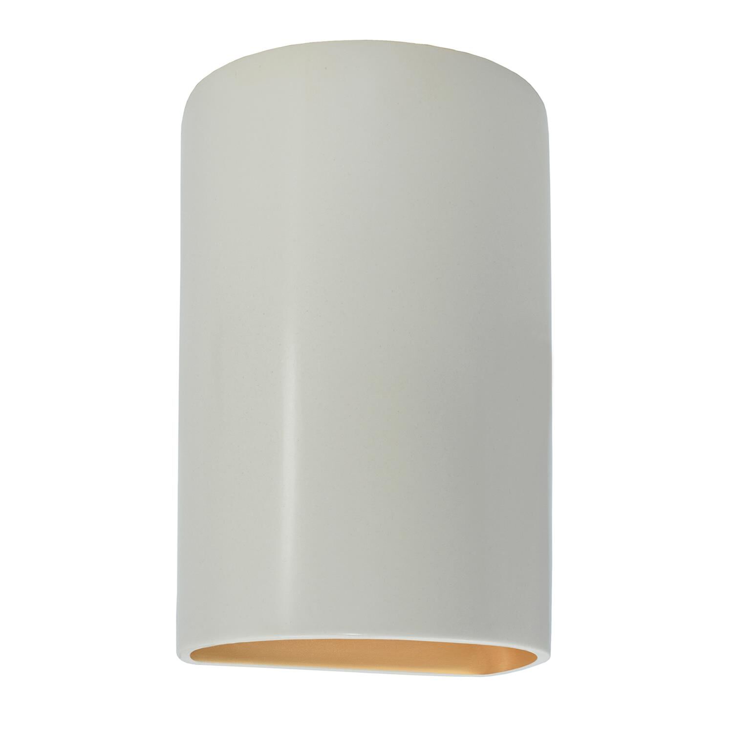 Justice Design Group Ambiance 12 Inch Wall Sconce Ambiance - CER-1260-MTGD-LED1-1000 - Transitional