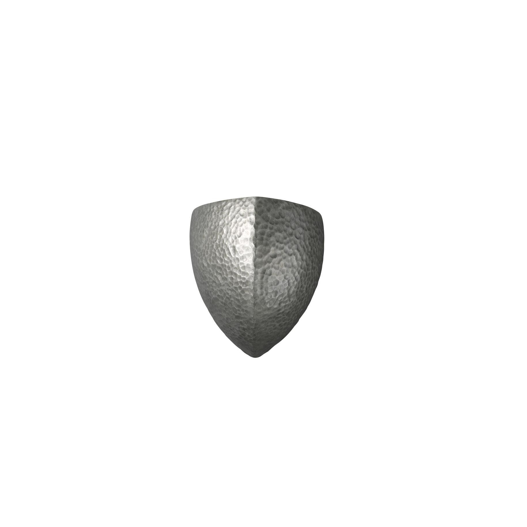 Justice Design Group Ambiance 8 Inch Tall Wall Sconce Ambiance - CER-1850-CRK - Transitional