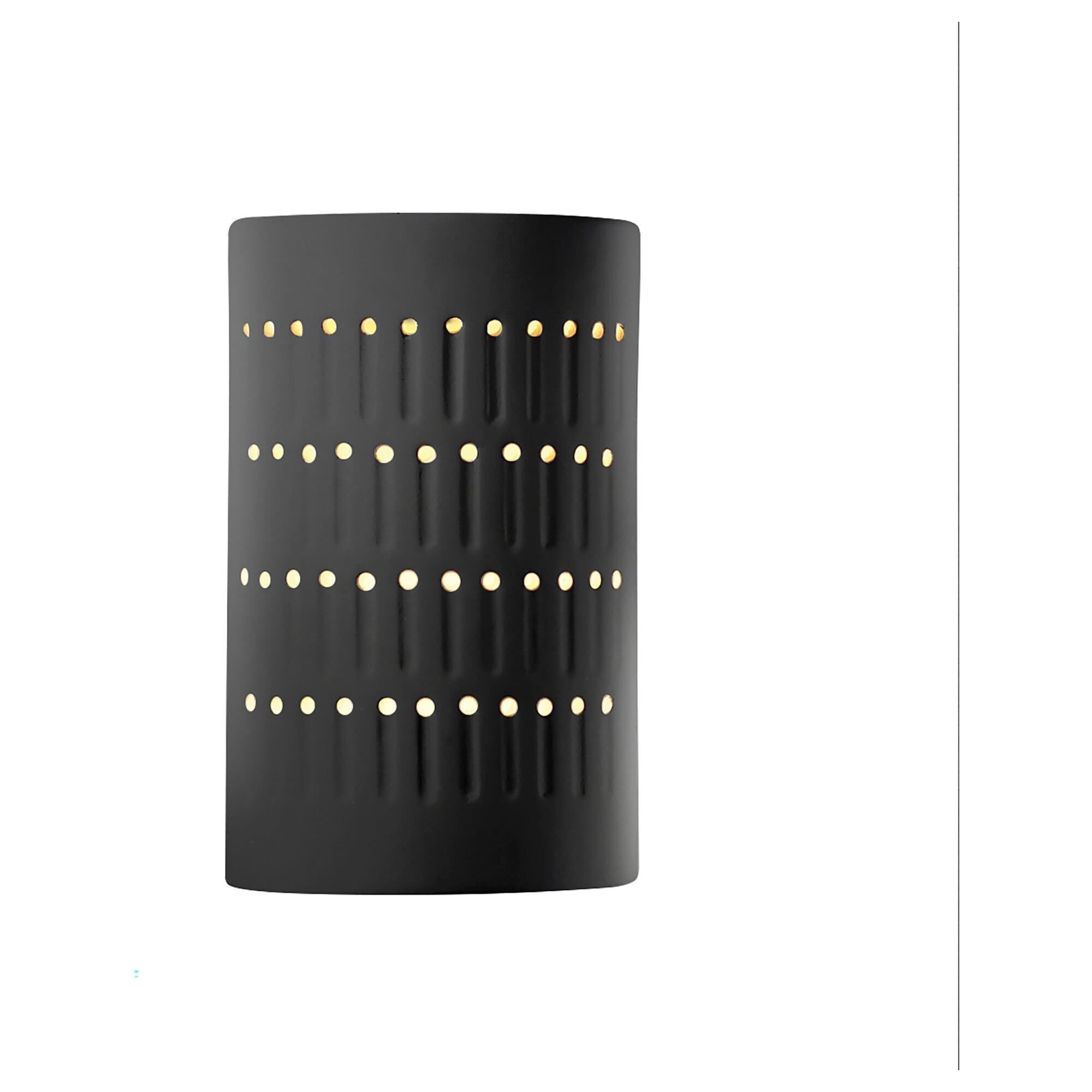 Justice Design Group Ambiance 9 Inch Wall Sconce Ambiance - CER-2285-PATV-LED1-1000 - Transitional