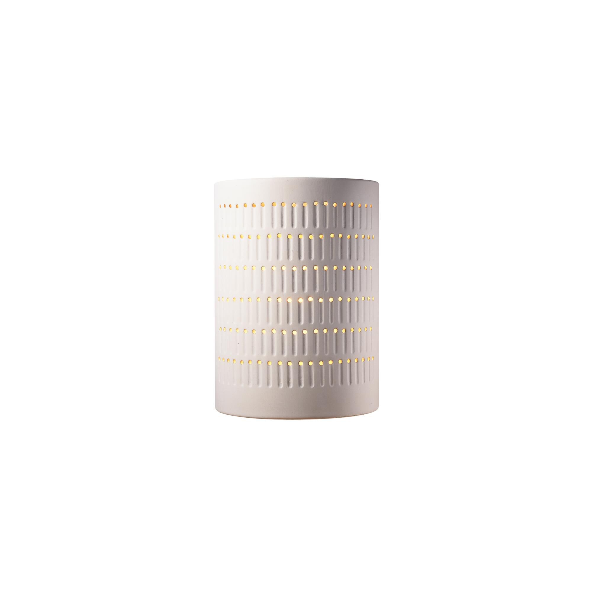 Justice Design Group Ambiance 13 Inch Tall Wall Sconce Ambiance - CER-2295-ANTG - Transitional