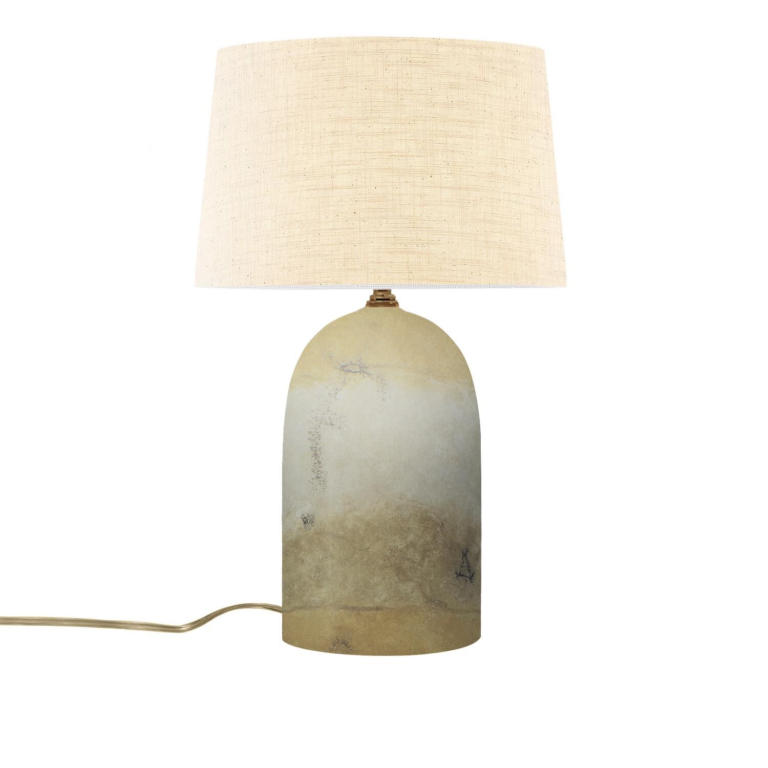 Justice Design Group Kava 22 Inch Table Lamp Kava - CER-2565-TRAG-CREM - Modern Contemporary