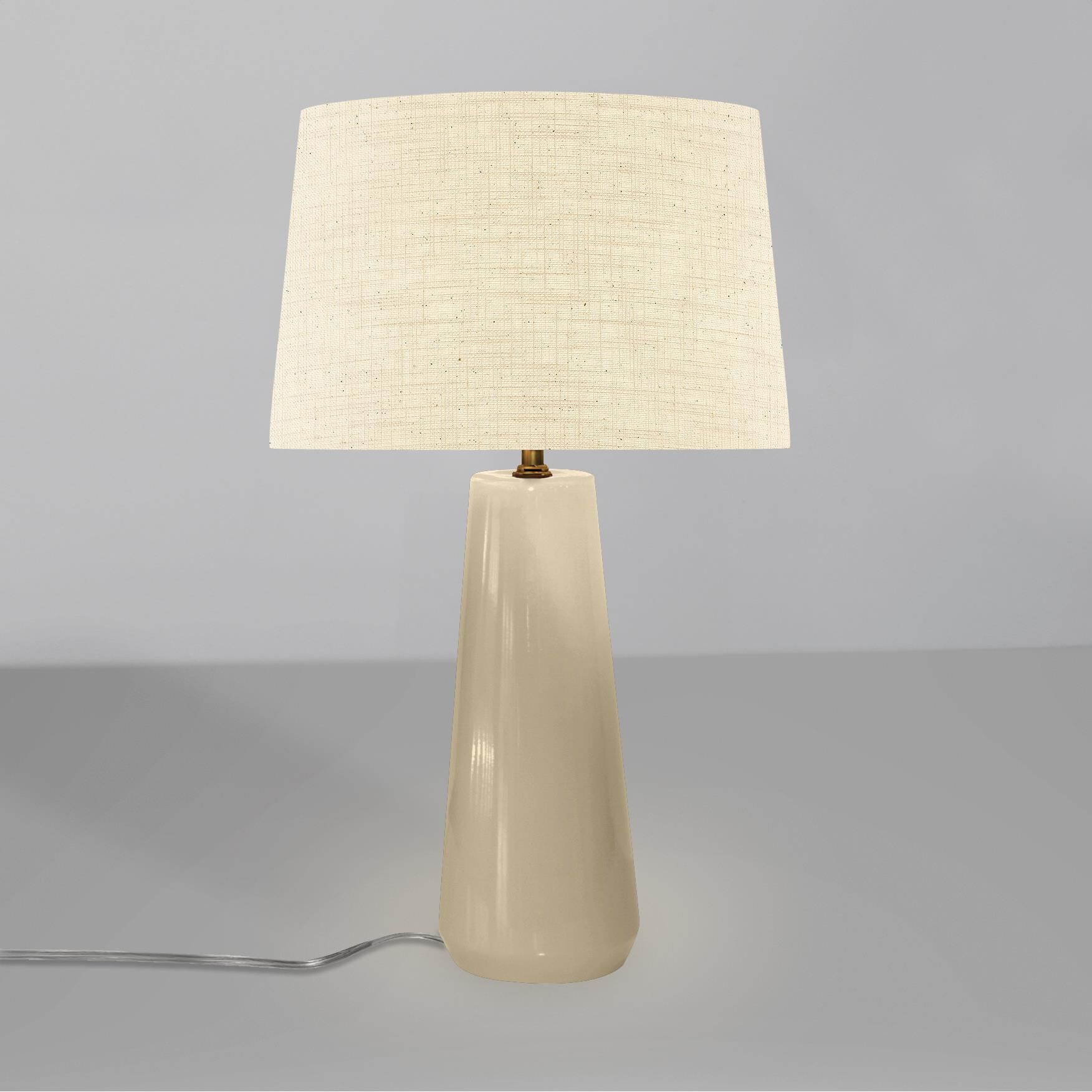 Justice Design Group Spire 23 Inch Table Lamp Spire - CER-2585-VAN-CREM - Transitional