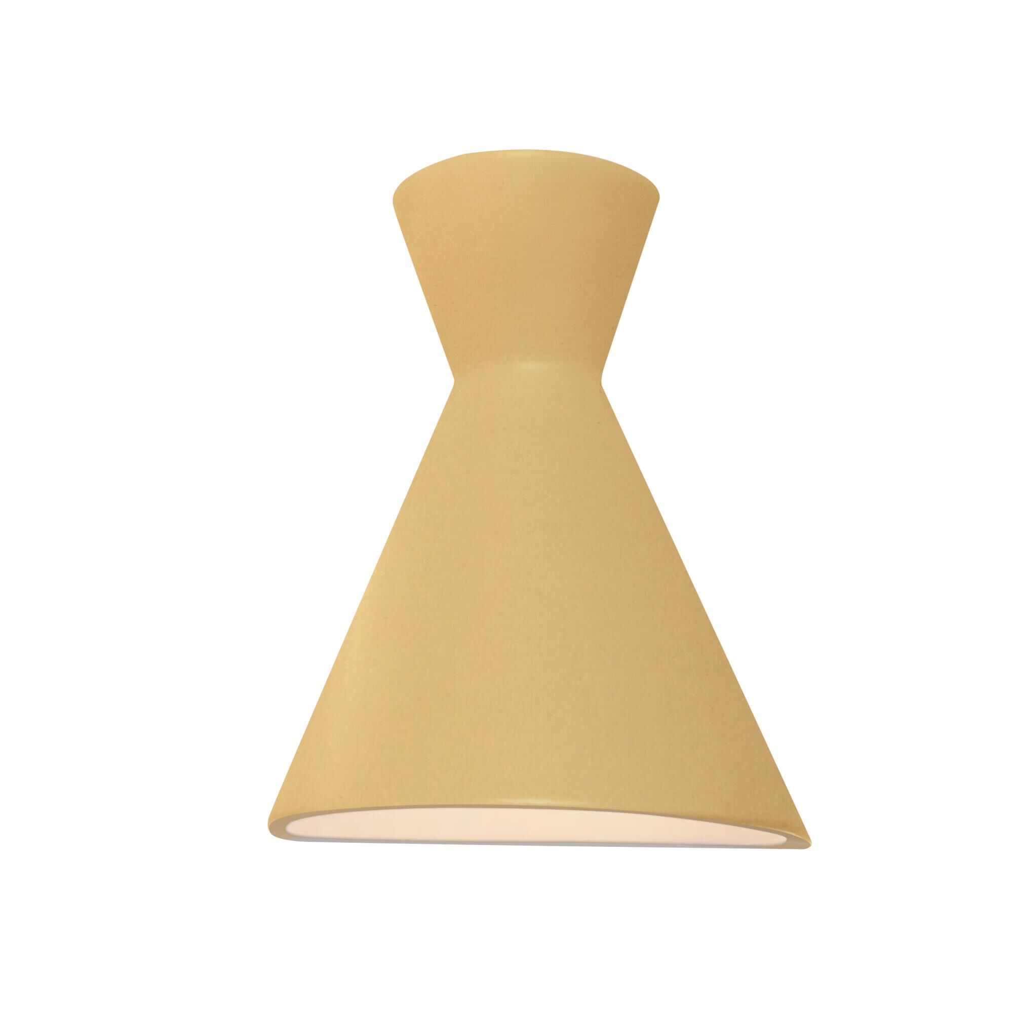Justice Design Group Ambiance Retro 15 Inch Outdoor Wall Light Ambiance Retro - CER-3100W-MYLW - Modern Contemporary