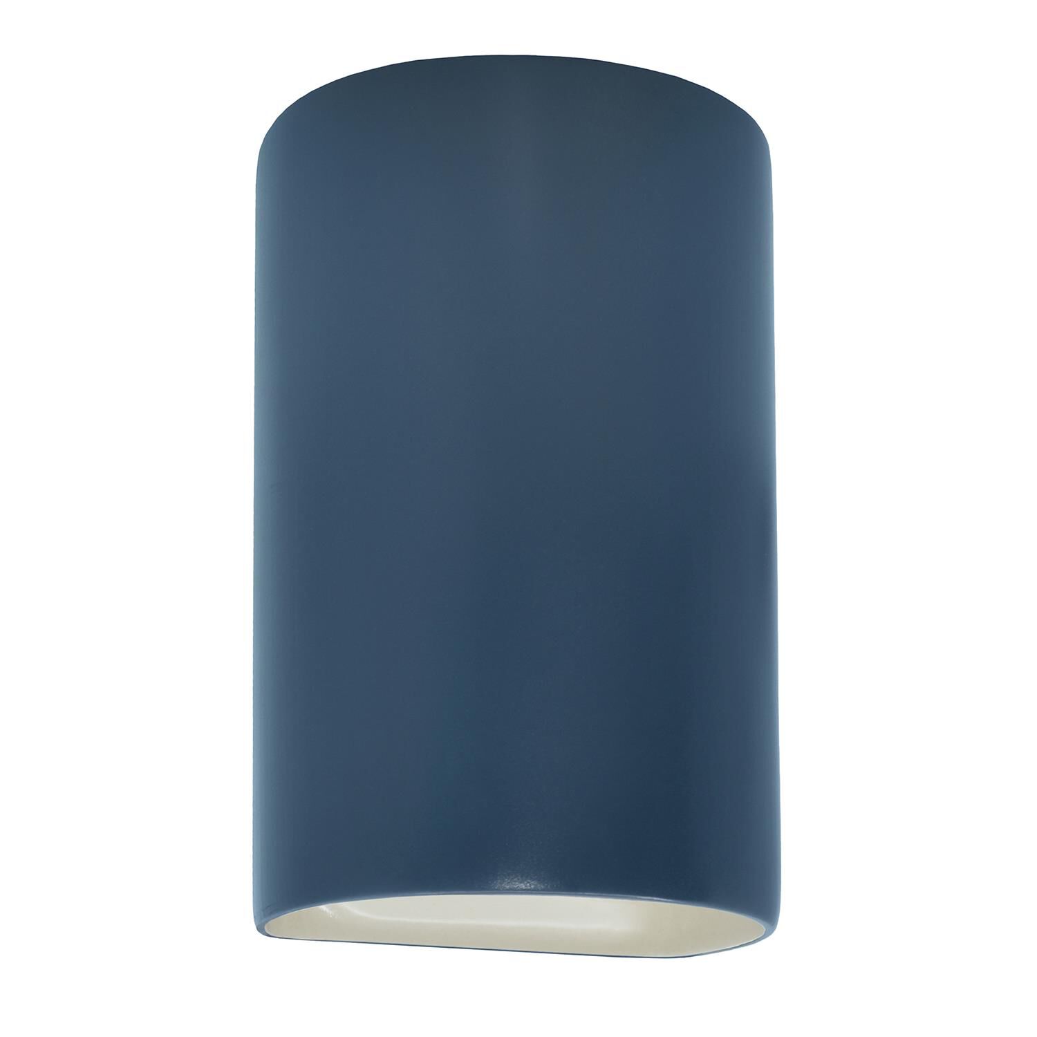 Justice Design Group Ambiance 12 Inch Tall 2 Light Outdoor Wall Light Ambiance - CER-5260W-MDMT-LED1-1000 - Transitional
