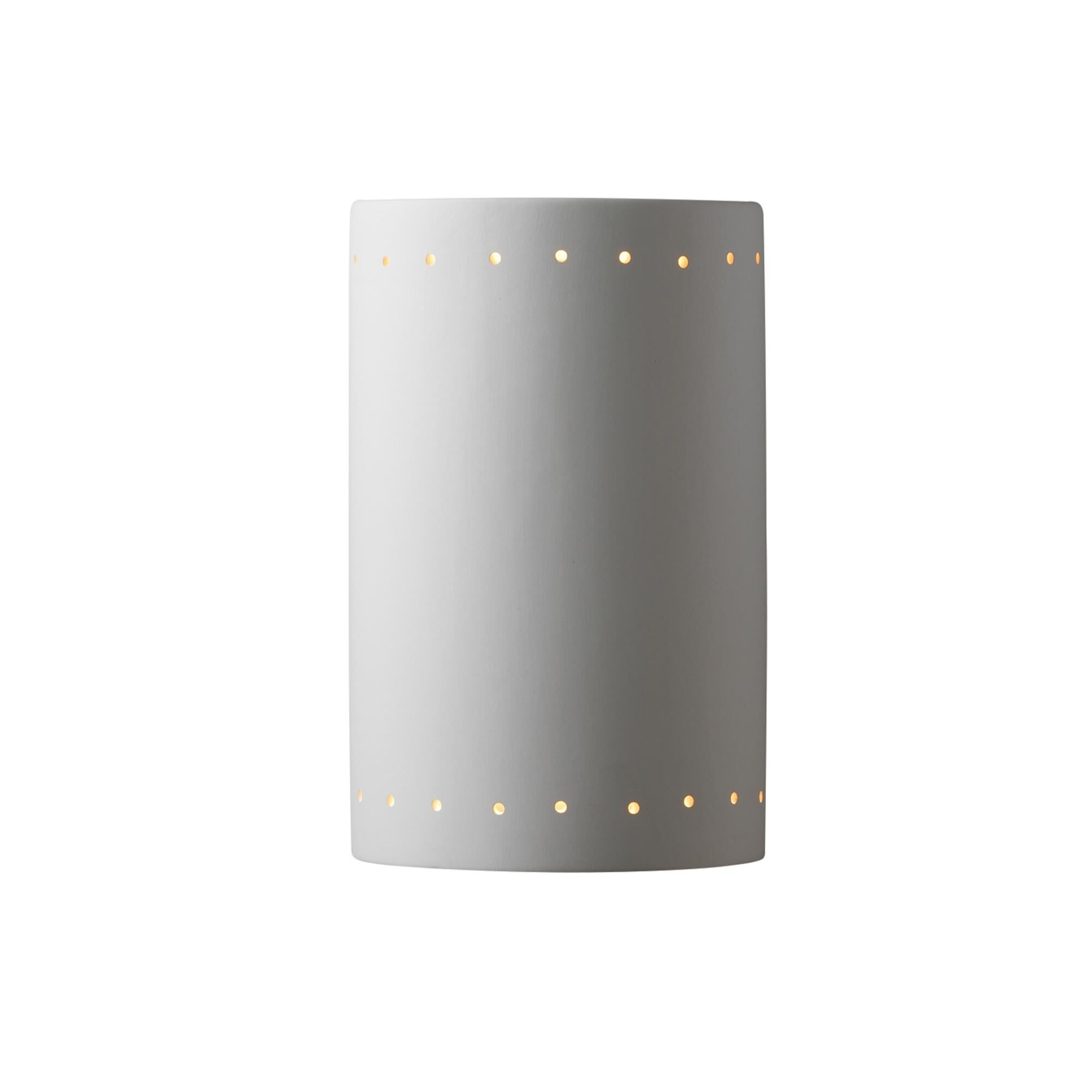 Justice Design Group Ambiance Wall Sconce Ambiance - CER-5290W-BLK-LED1-1000 - Transitional