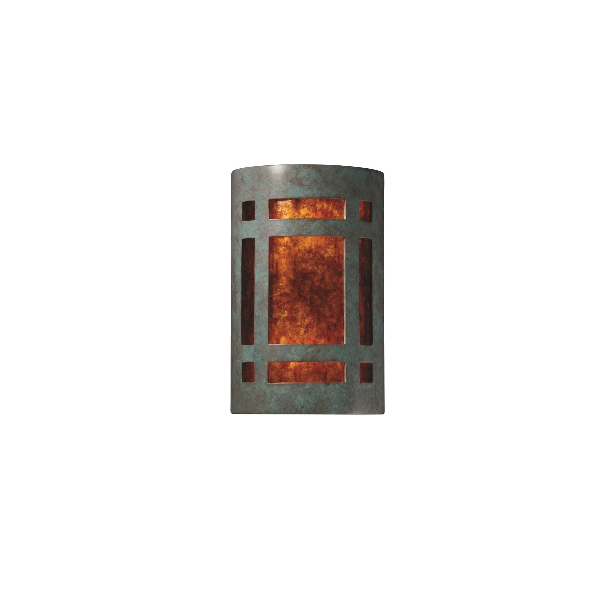 Justice Design Group Ambiance Wall Sconce Ambiance - CER-5495-HMIR-LED2-2000 - Transitional